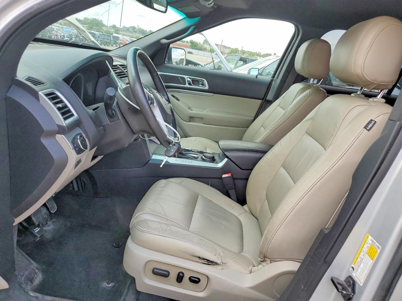 2014 Ford Explorer Xlt Gray vin: 1FM5K8D8XEGC05933