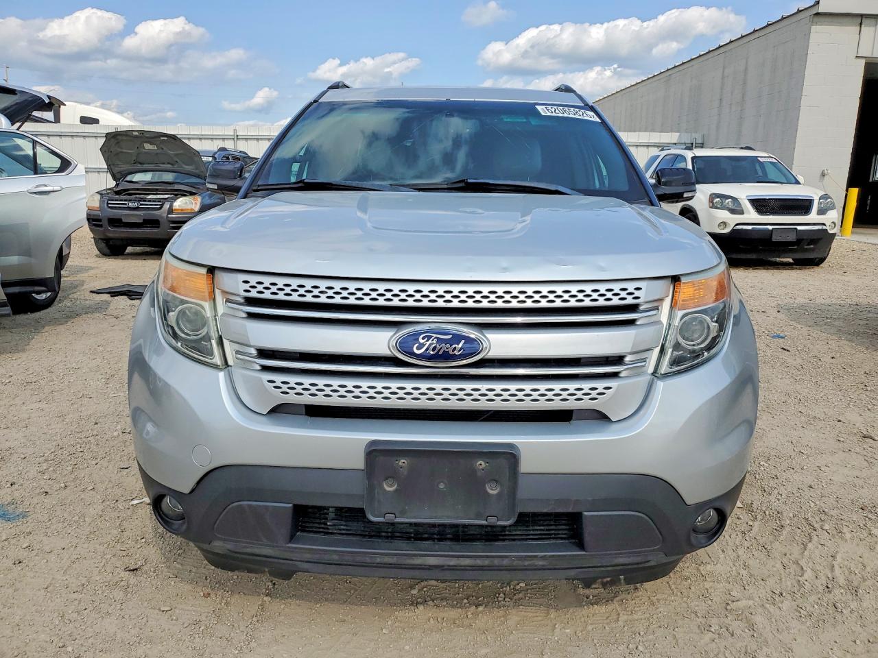 2014 Ford Explorer Xlt Gray vin: 1FM5K8D8XEGC05933