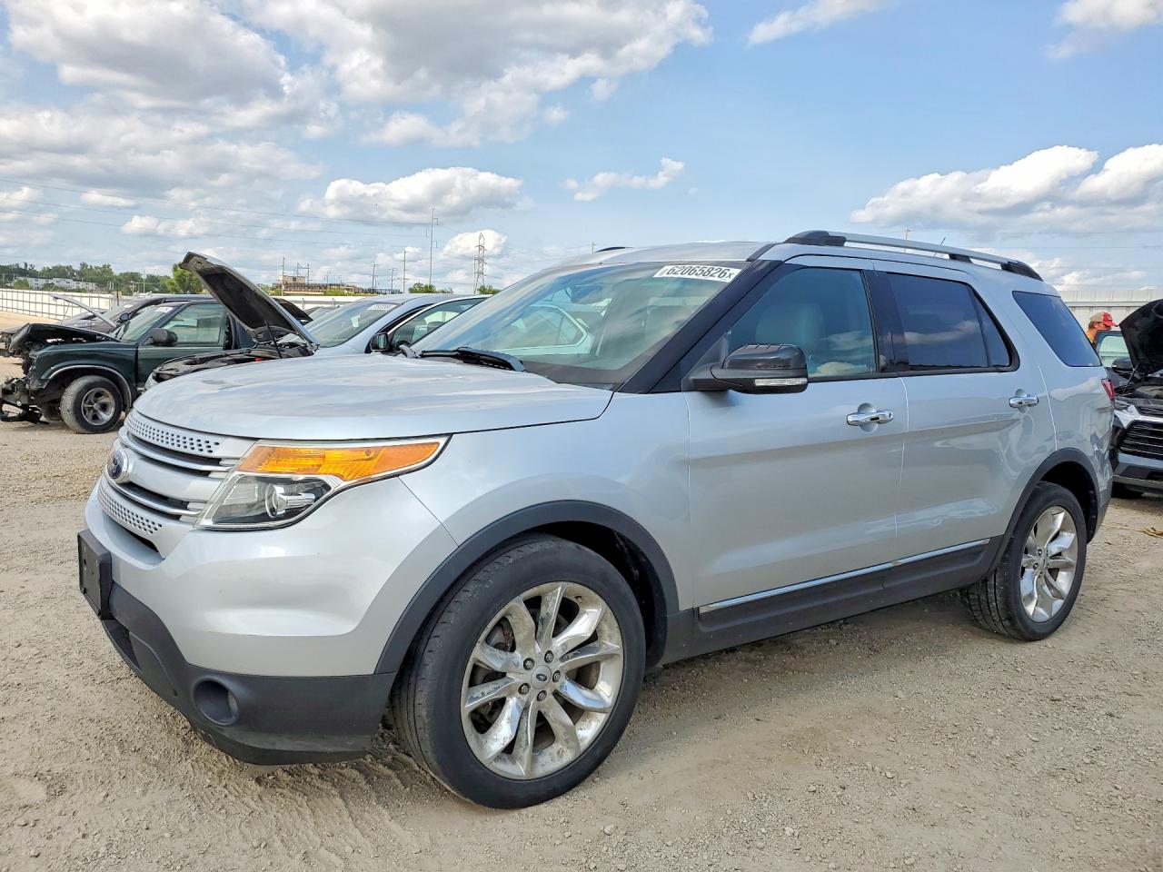 2014 Ford Explorer Xlt Gray vin: 1FM5K8D8XEGC05933