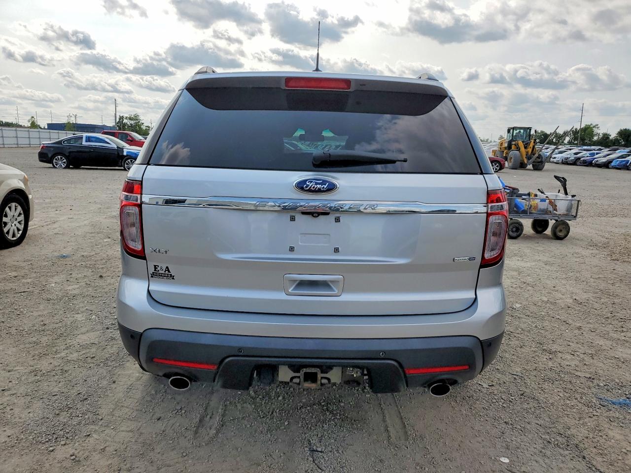 2014 Ford Explorer Xlt Gray vin: 1FM5K8D8XEGC05933