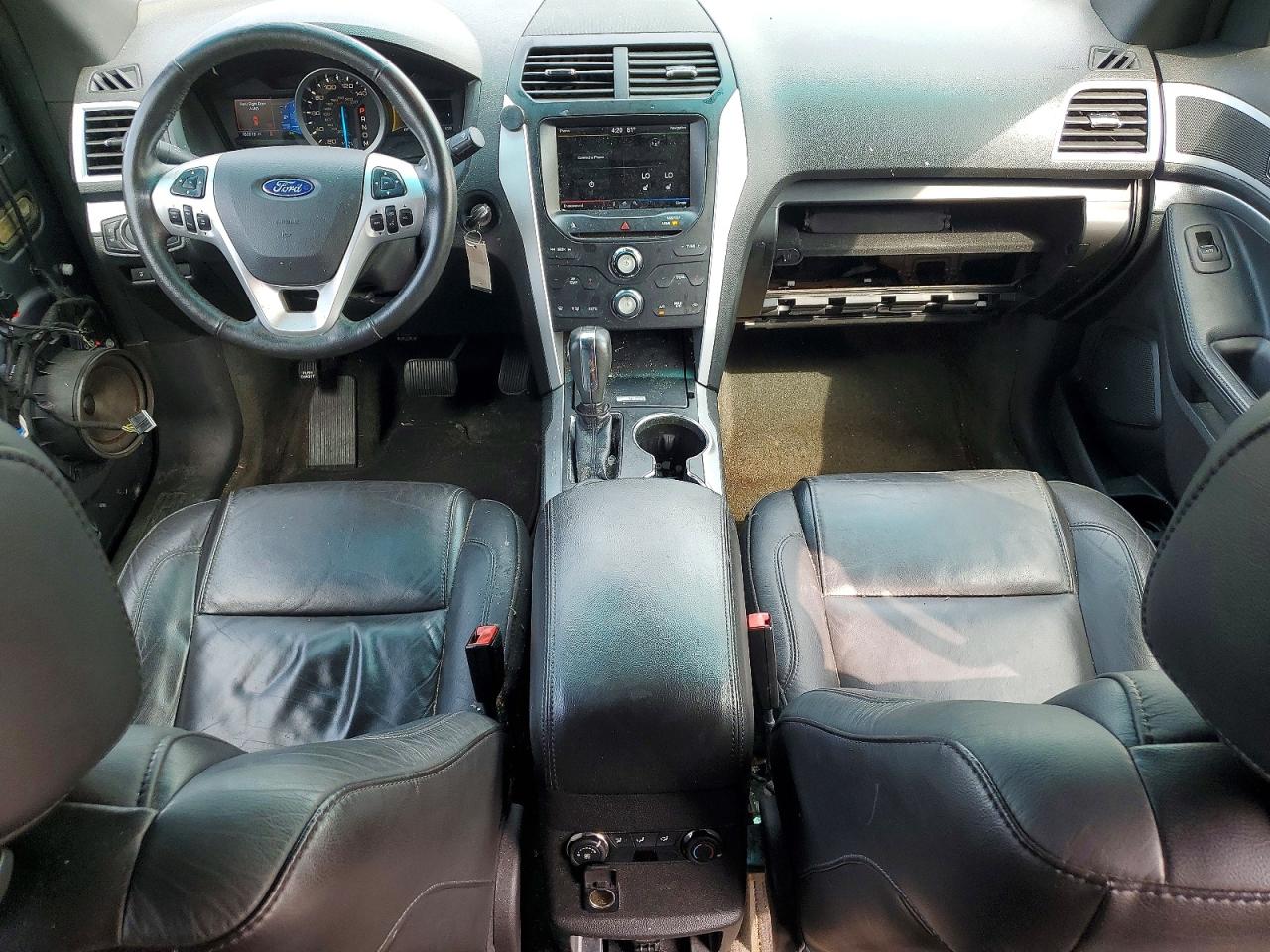 2014 Ford Explorer Xlt Gray vin: 1FM5K8D8XEGC19346