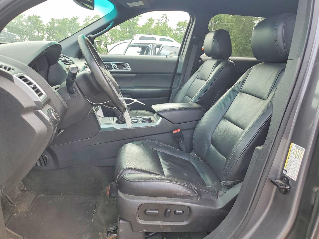 2014 Ford Explorer Xlt Gray vin: 1FM5K8D8XEGC19346