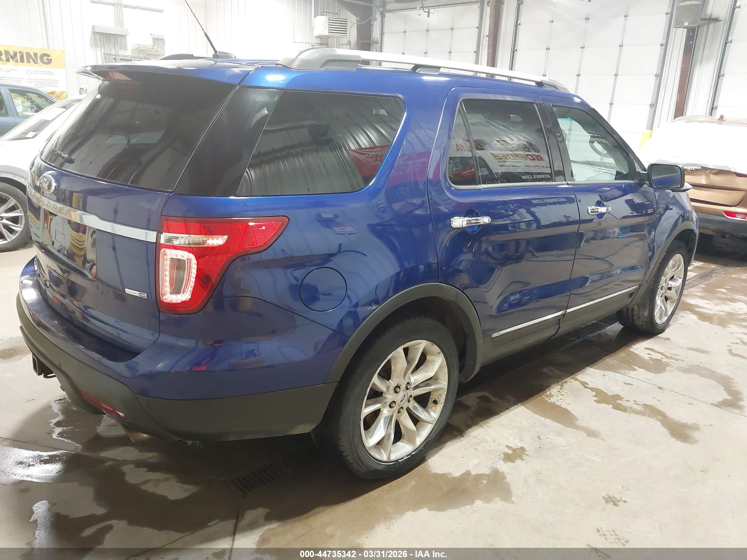2014 Ford Explorer Xlt Синий vin: 1FM5K8D8XEGC47941
