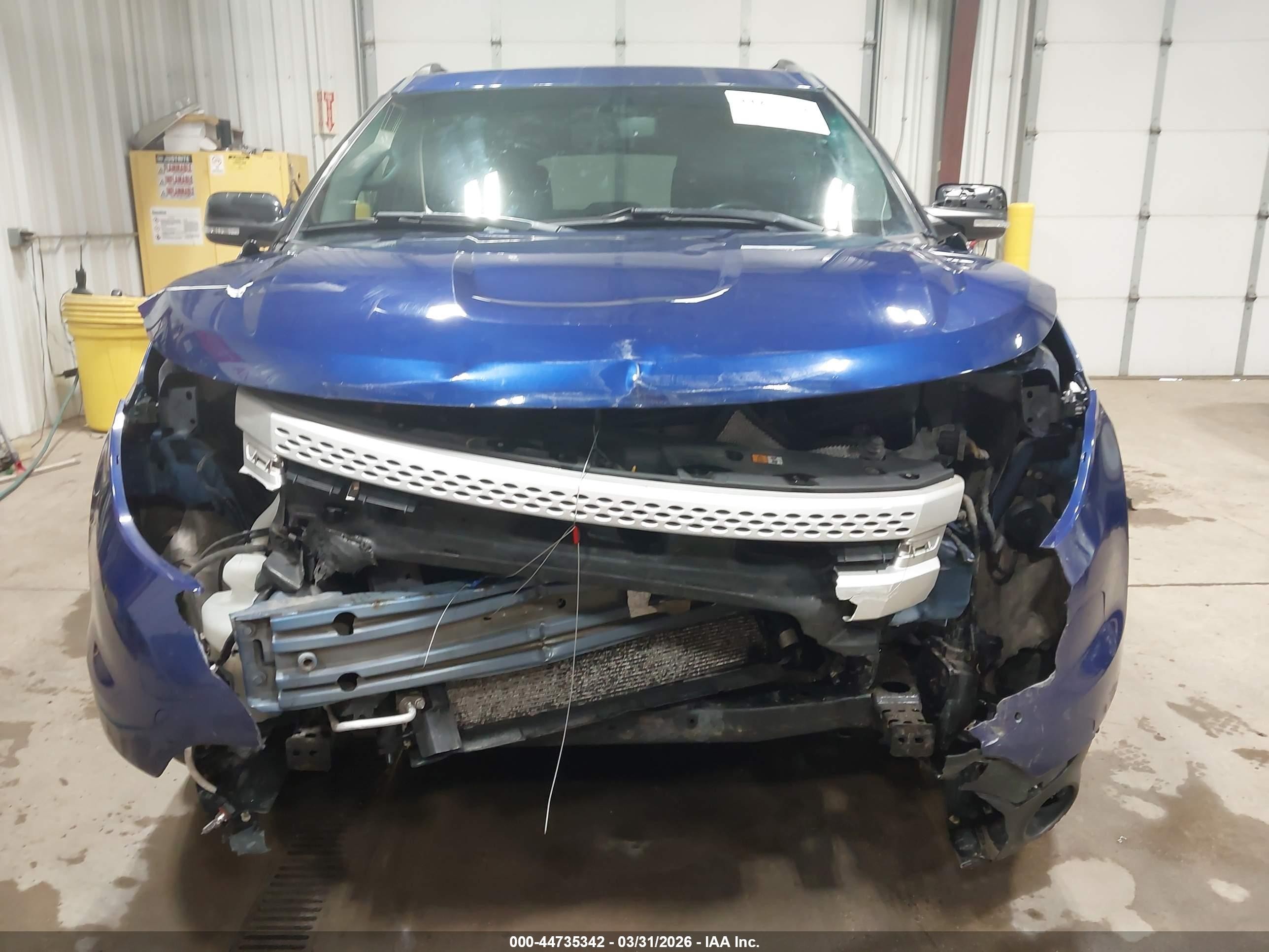 2014 Ford Explorer Xlt Синий vin: 1FM5K8D8XEGC47941