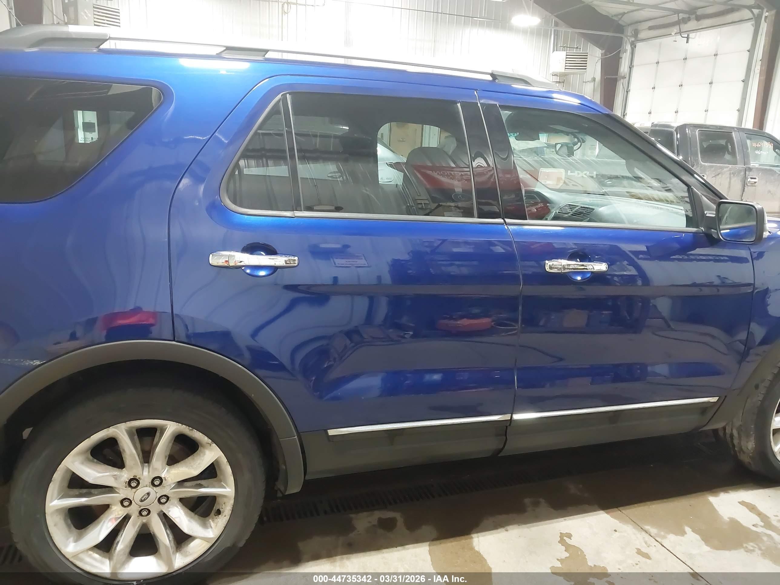 2014 Ford Explorer Xlt Синий vin: 1FM5K8D8XEGC47941