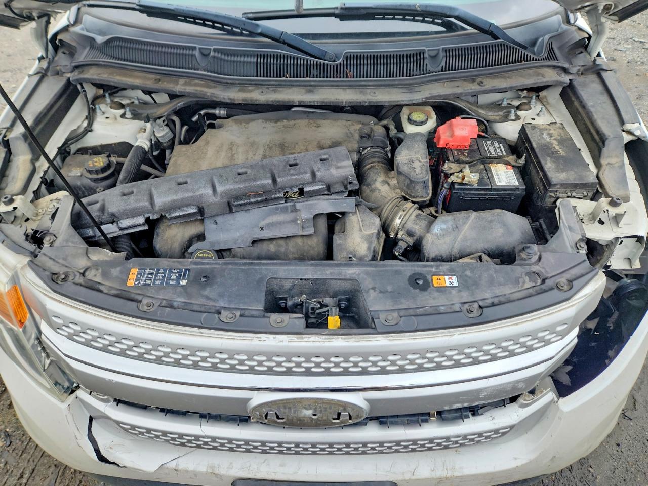 2015 Ford Explorer Xlt Белый vin: 1FM5K8D8XFGA01697