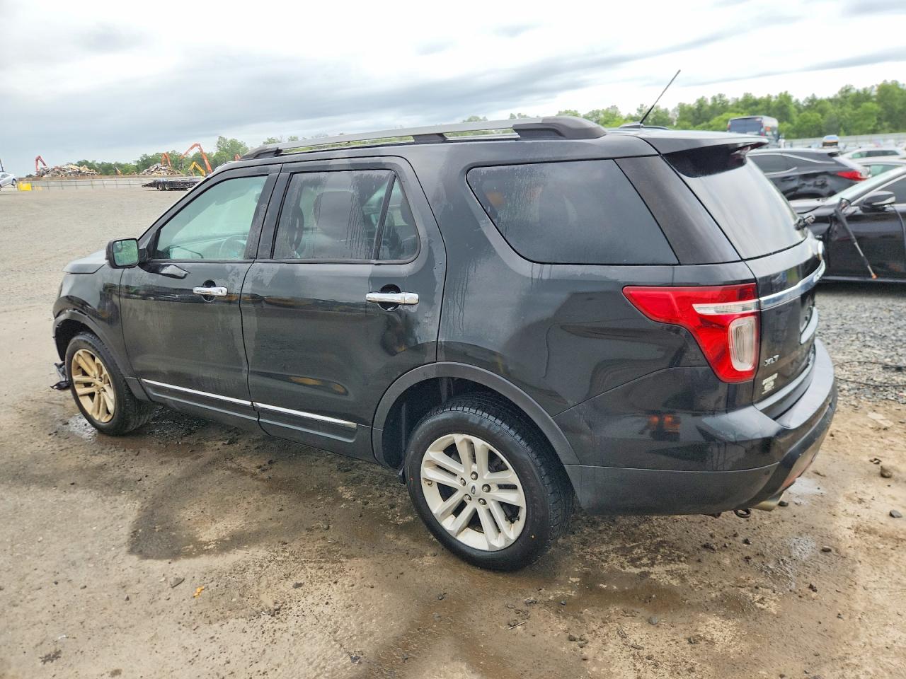 2015 Ford Explorer Xlt Black vin: 1FM5K8D8XFGA17222