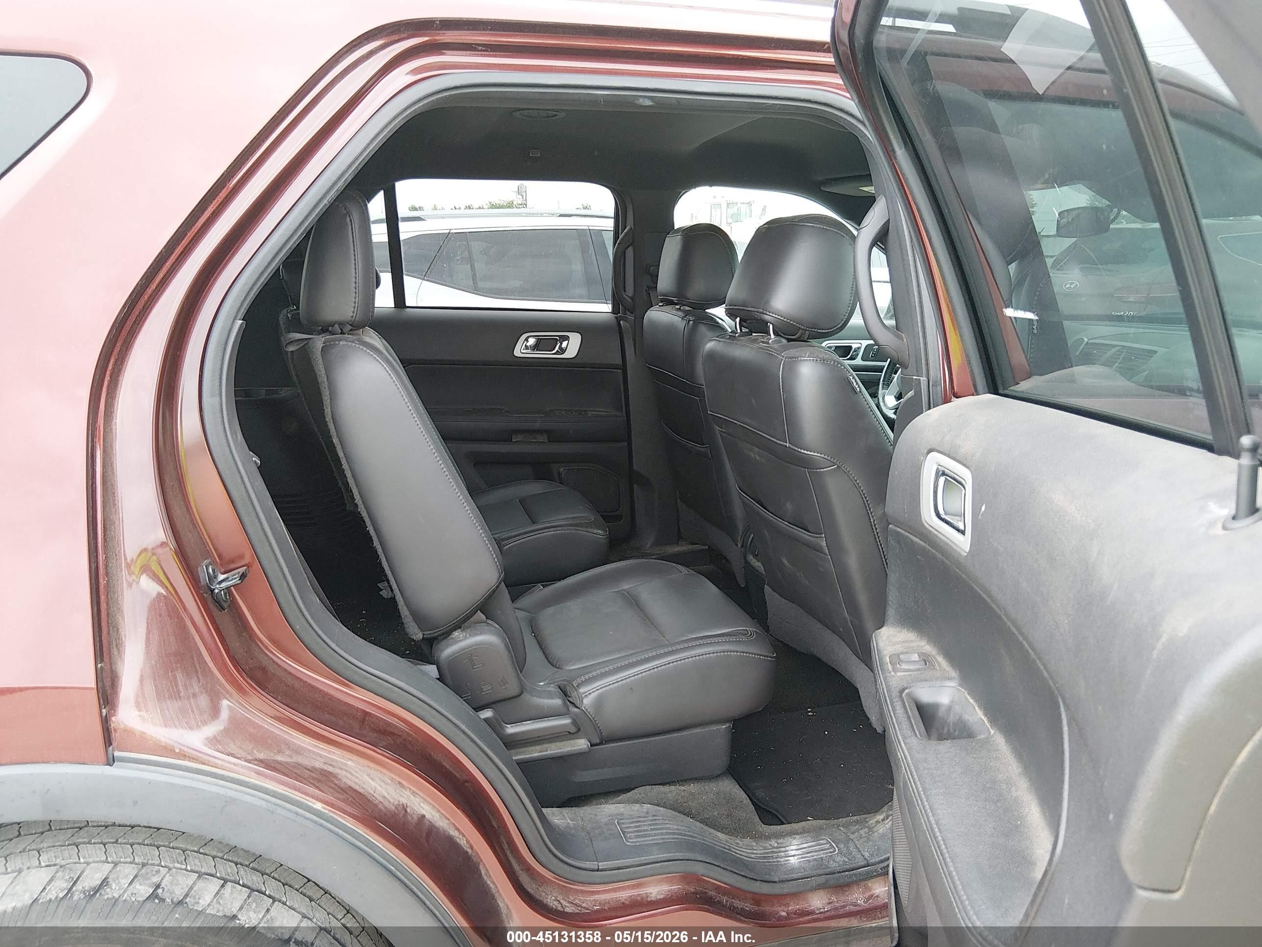 2015 Ford Explorer Xlt Maroon vin: 1FM5K8D8XFGA33999