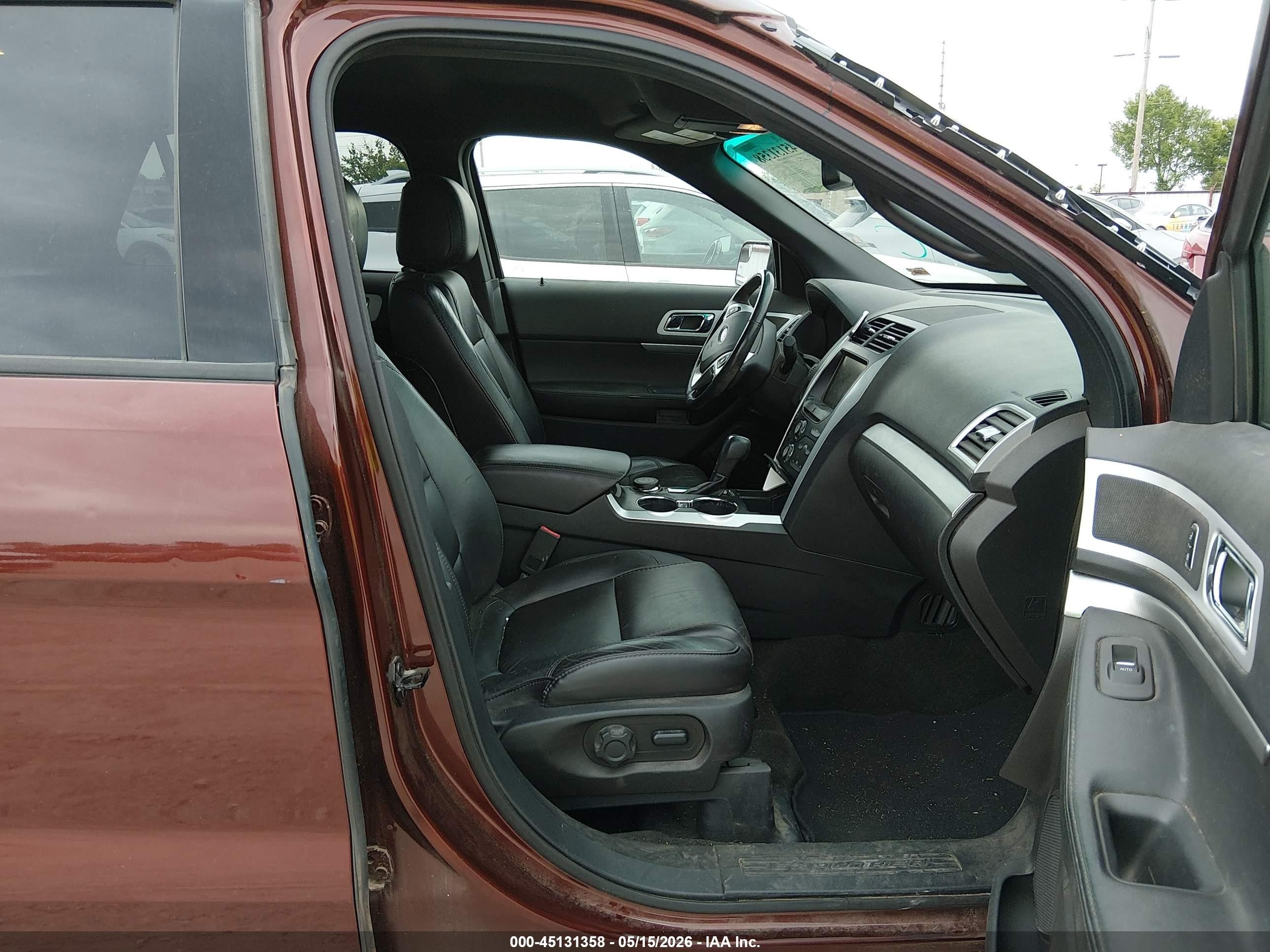 2015 Ford Explorer Xlt Maroon vin: 1FM5K8D8XFGA33999