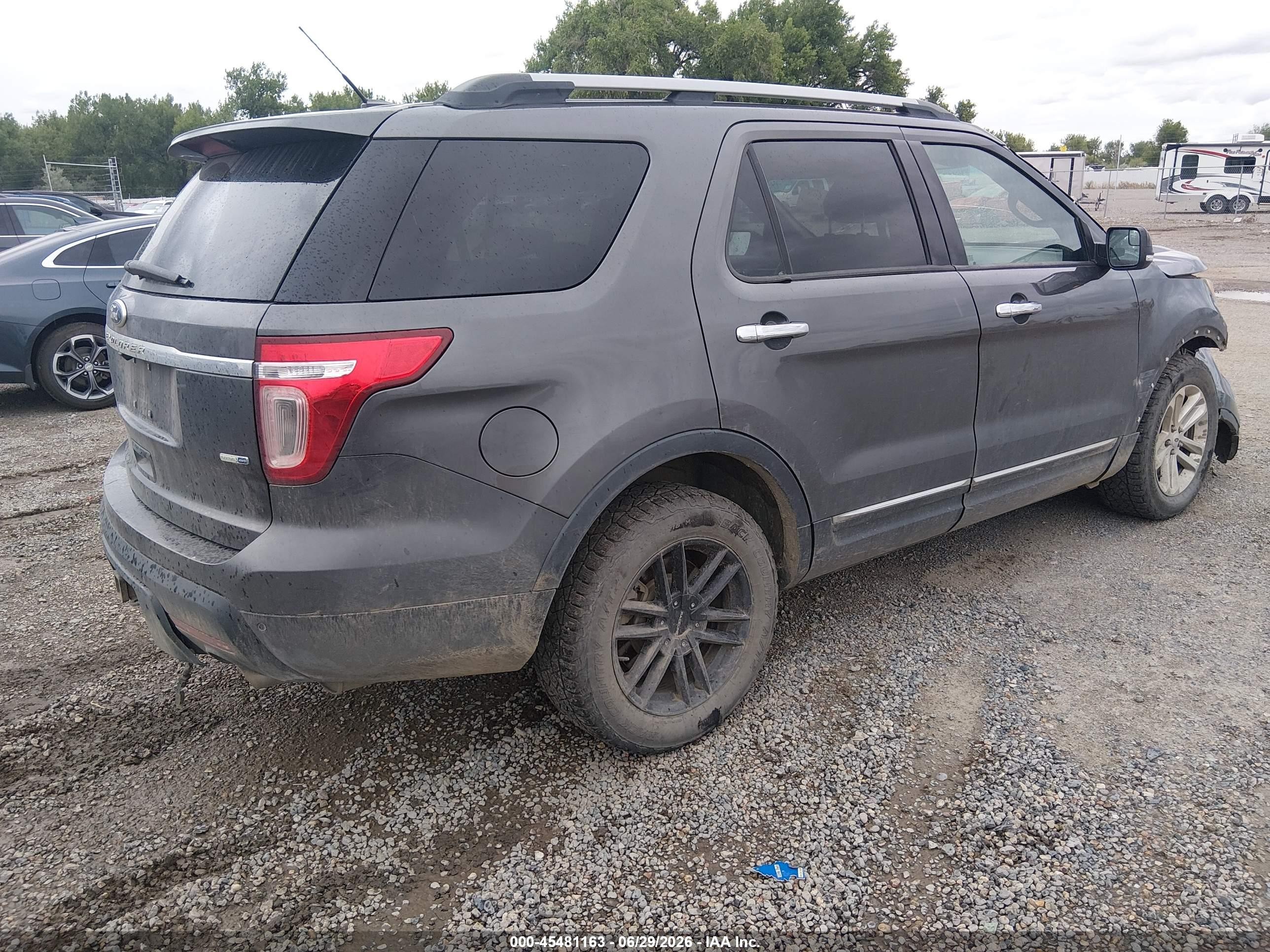 2015 Ford Explorer Xlt Gray vin: 1FM5K8D8XFGA34232