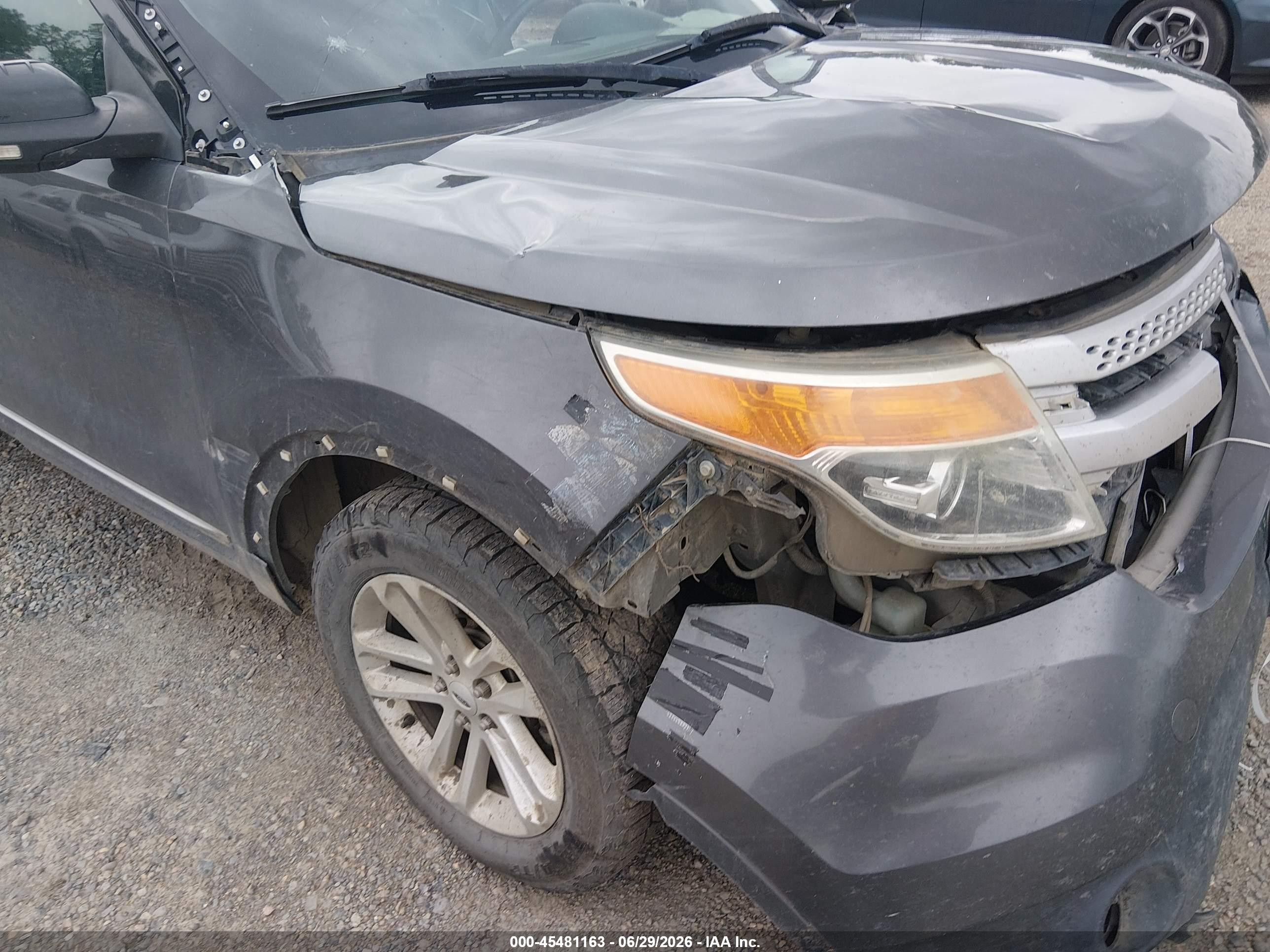2015 Ford Explorer Xlt Gray vin: 1FM5K8D8XFGA34232