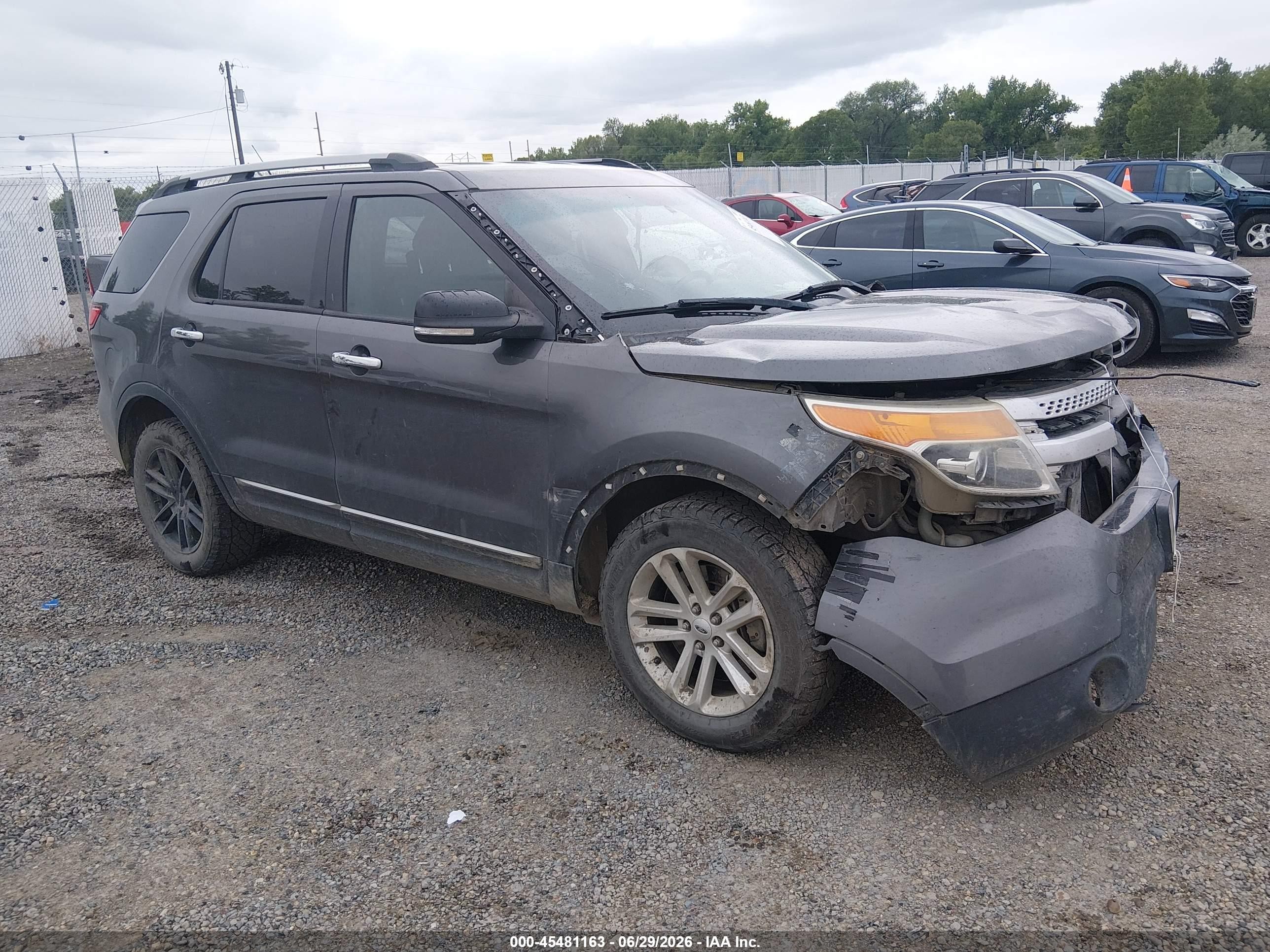 2015 Ford Explorer Xlt Gray vin: 1FM5K8D8XFGA34232