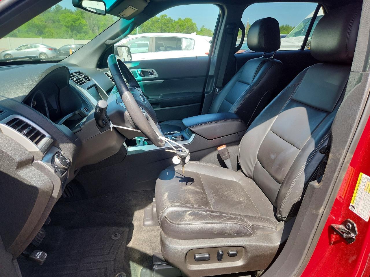 2015 Ford Explorer Xlt Burgundy vin: 1FM5K8D8XFGA39043