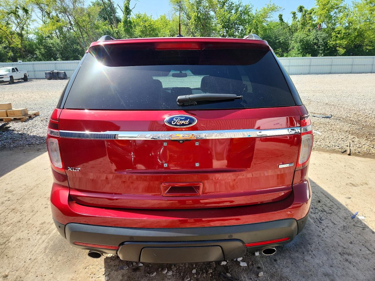 2015 Ford Explorer Xlt Burgundy vin: 1FM5K8D8XFGA39043