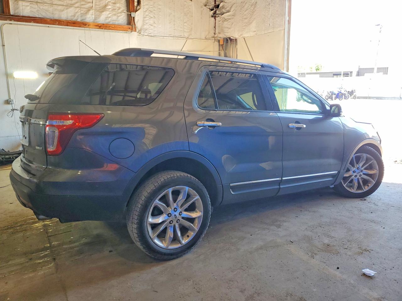 2015 Ford Explorer Xlt Gray vin: 1FM5K8D8XFGA52987
