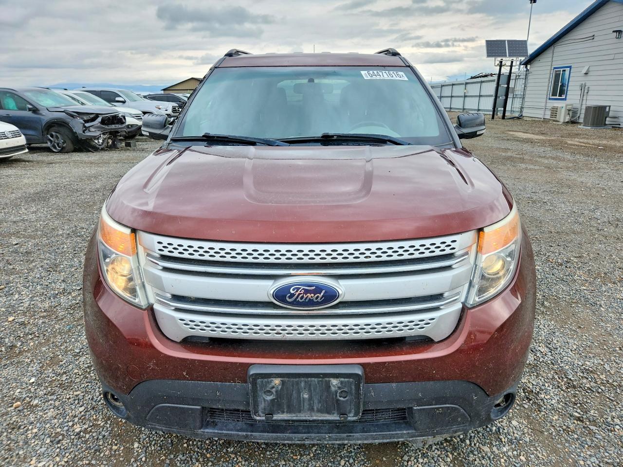 2015 Ford Explorer Xlt Red vin: 1FM5K8D8XFGA65836