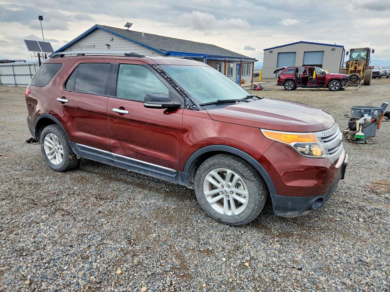 2015 Ford Explorer Xlt Red vin: 1FM5K8D8XFGA65836