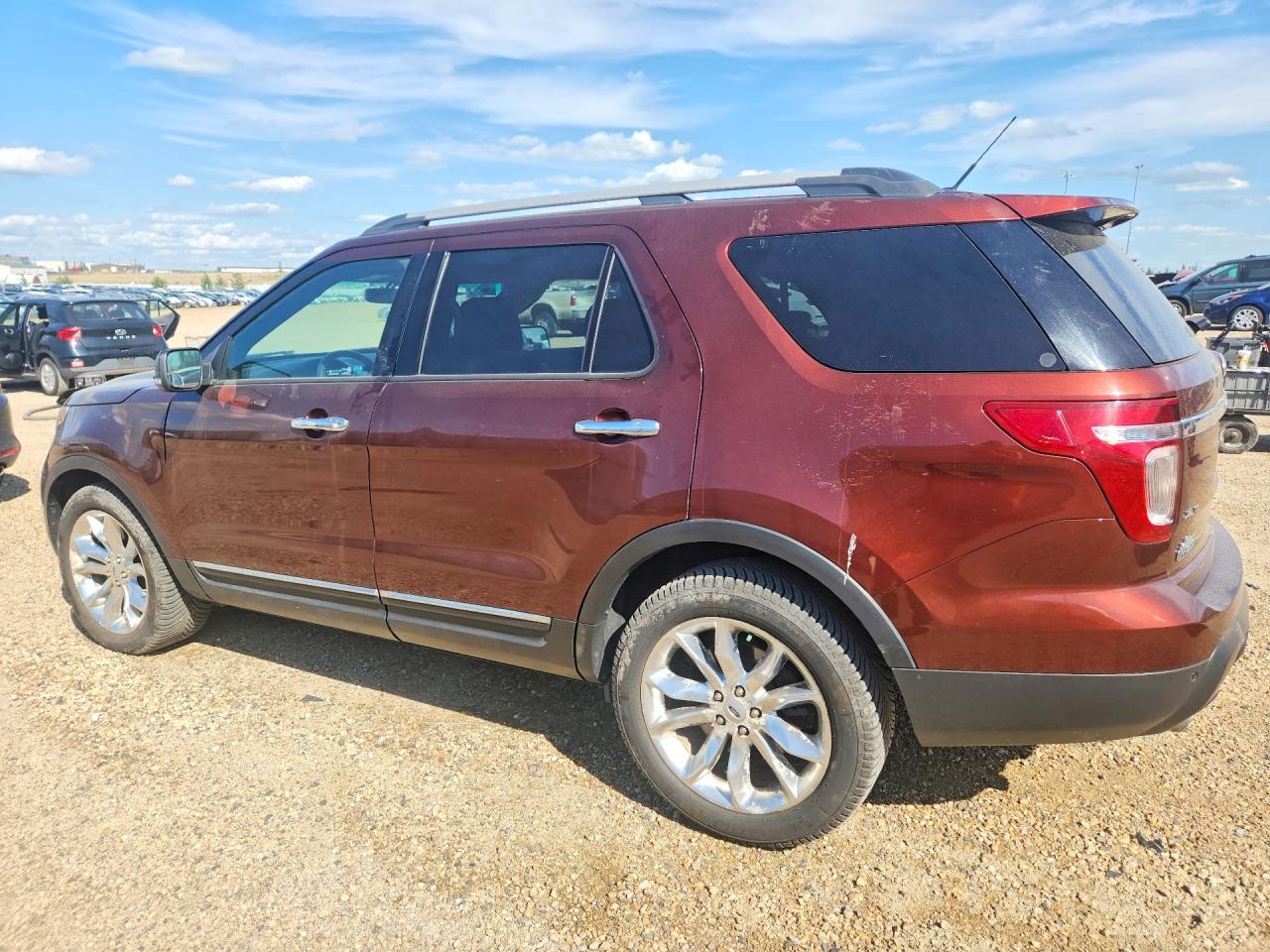 2015 Ford Explorer Xlt Brown vin: 1FM5K8D8XFGA79218