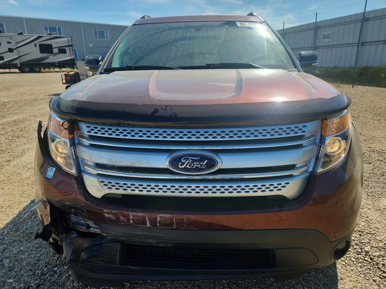 2015 Ford Explorer Xlt Brown vin: 1FM5K8D8XFGA79218