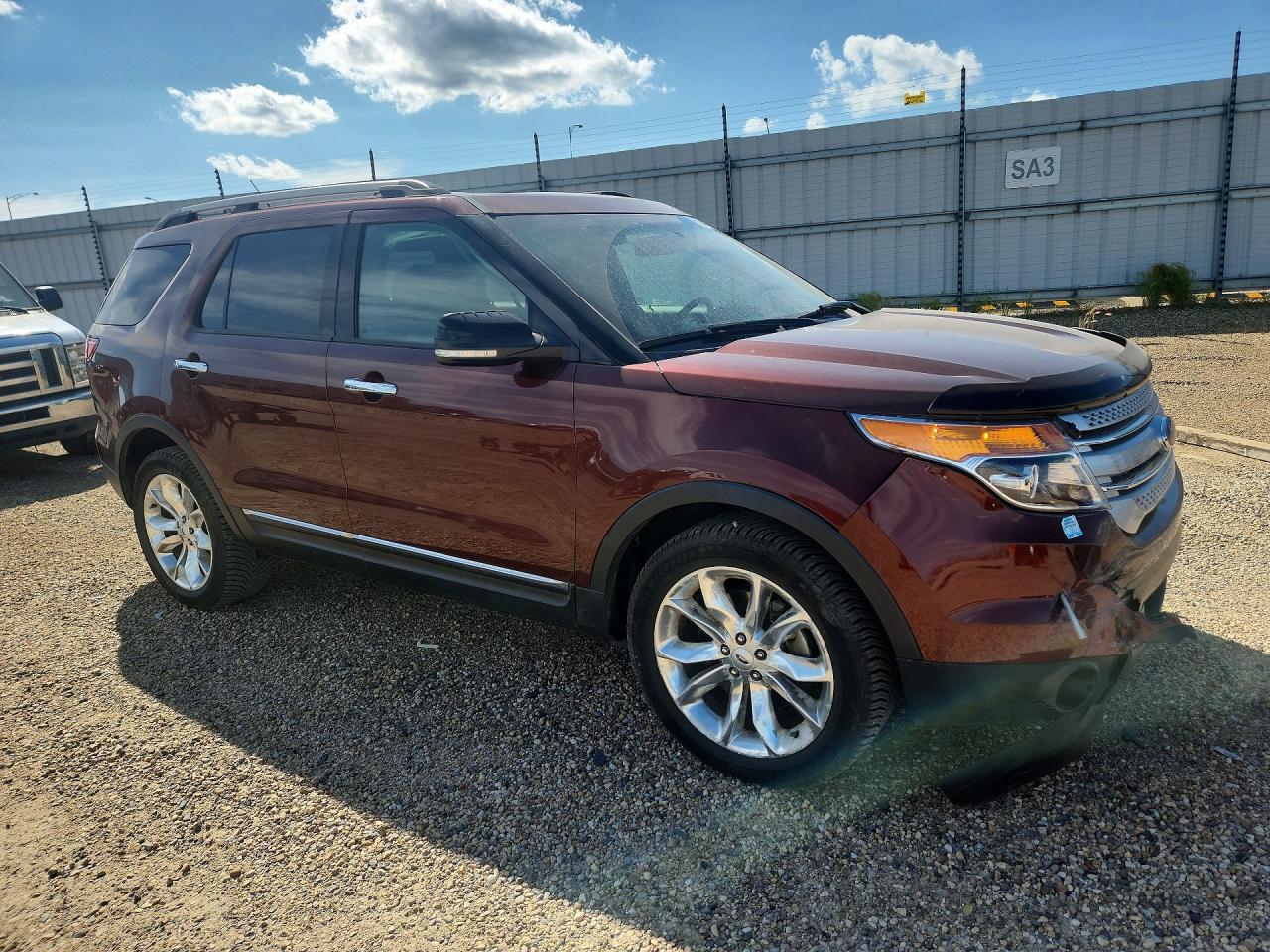 2015 Ford Explorer Xlt Brown vin: 1FM5K8D8XFGA79218