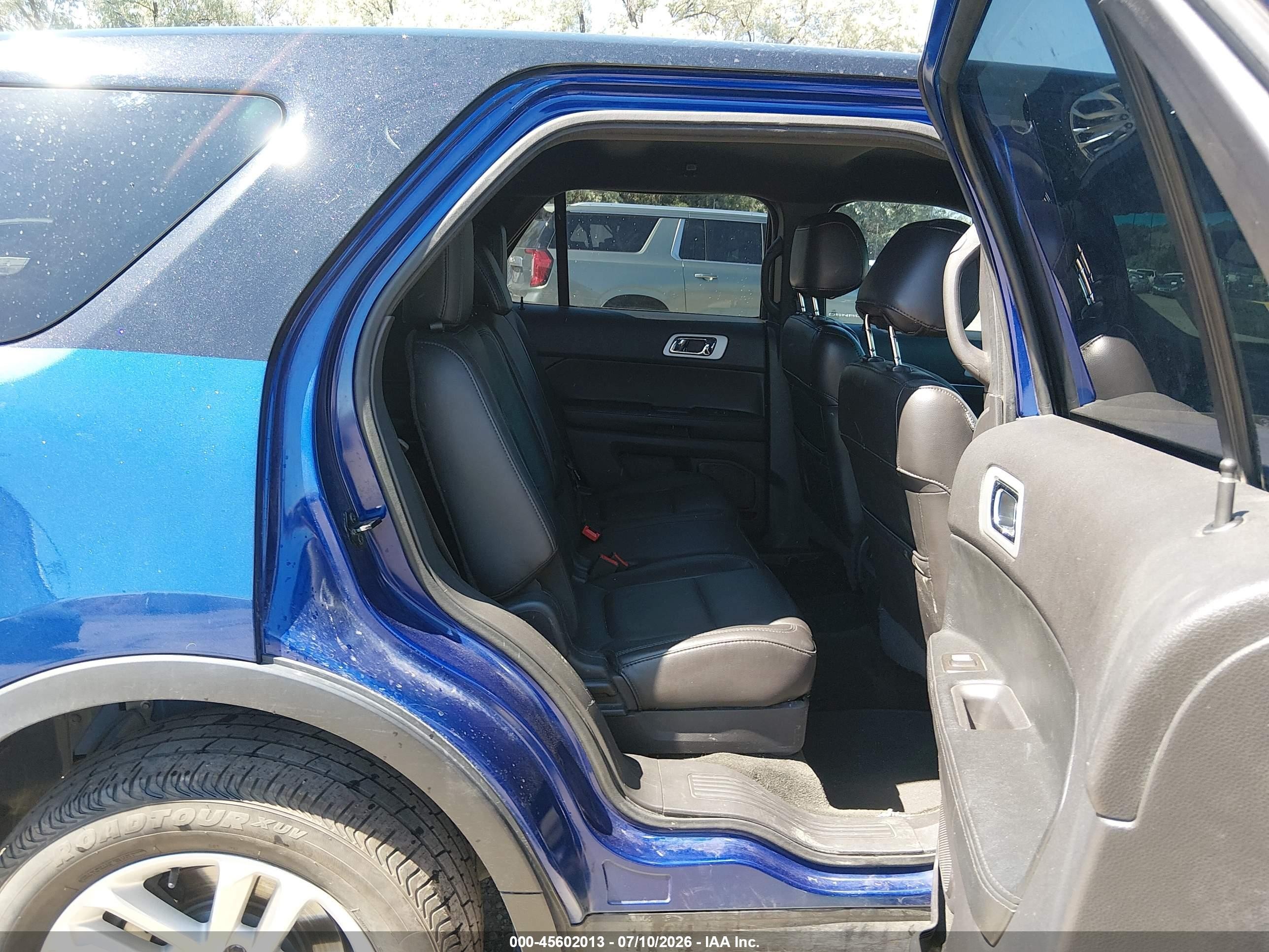 2015 Ford Explorer Xlt Blue vin: 1FM5K8D8XFGA87576