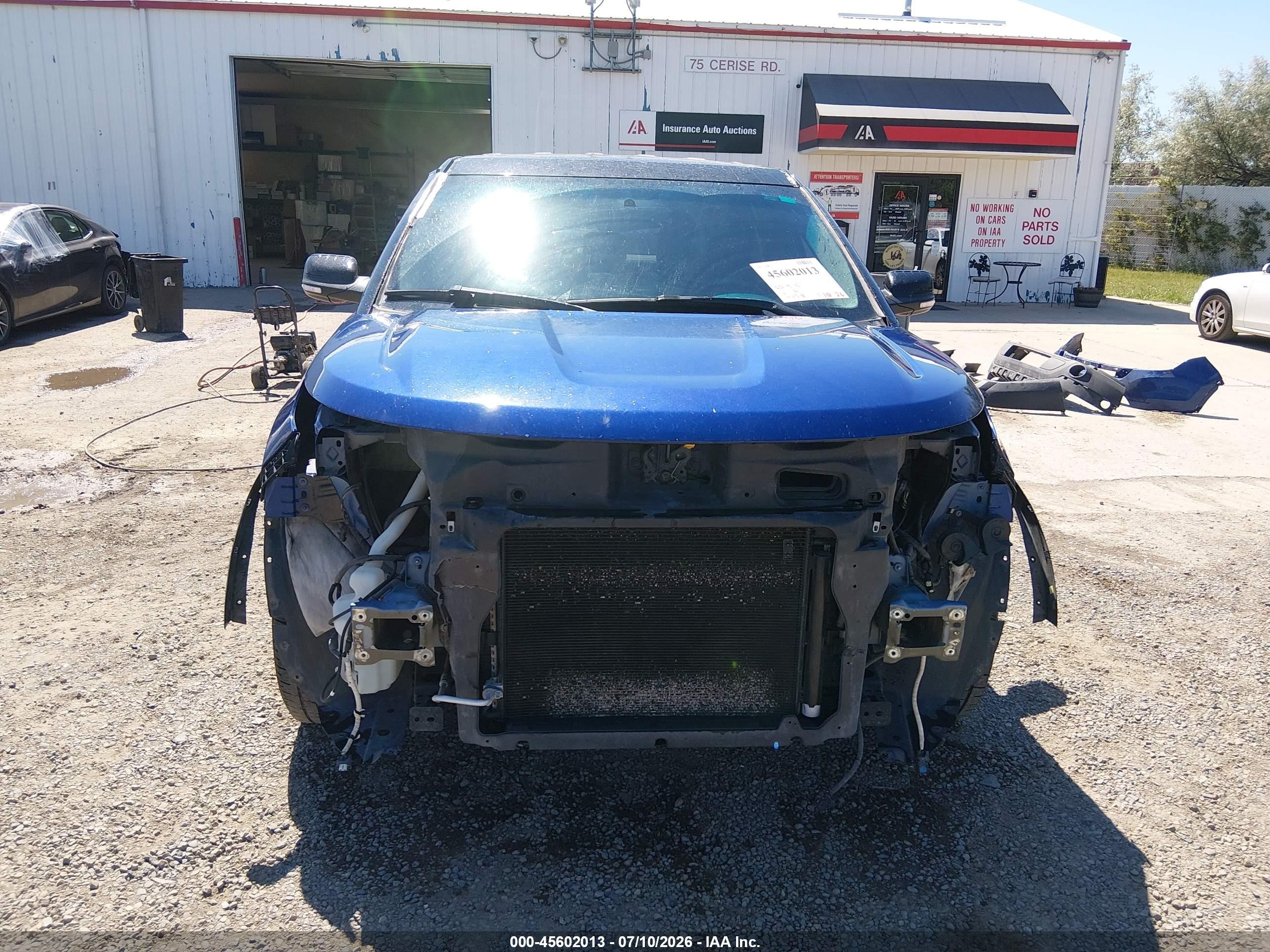 2015 Ford Explorer Xlt Blue vin: 1FM5K8D8XFGA87576