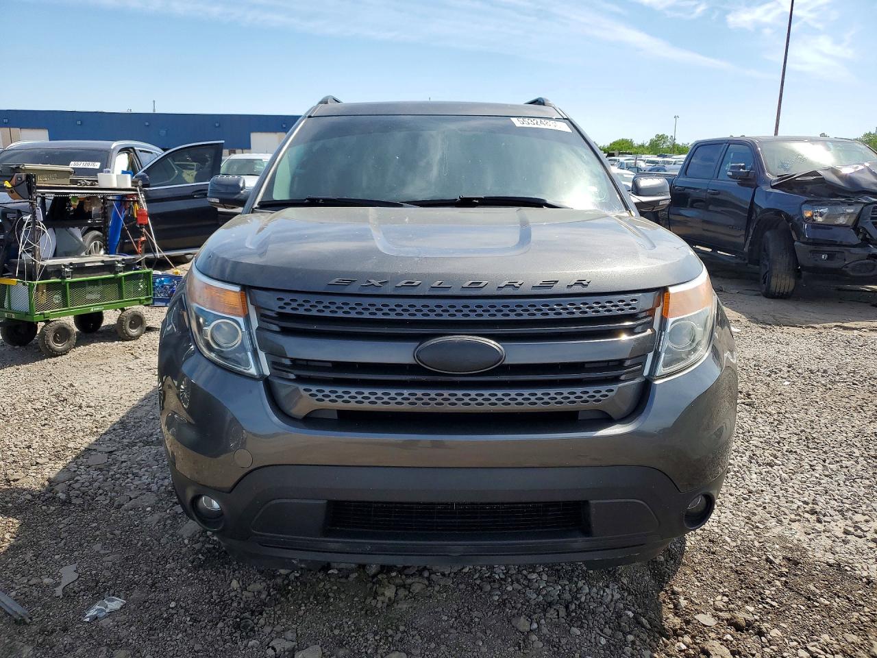 2015 Ford Explorer Xlt Серый vin: 1FM5K8D8XFGC04010