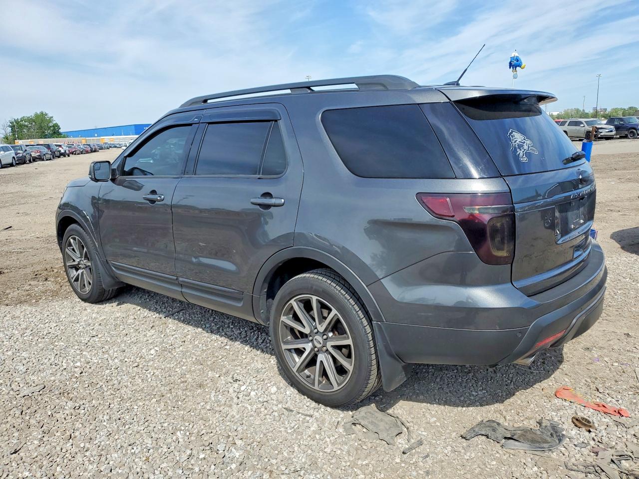 2015 Ford Explorer Xlt Серый vin: 1FM5K8D8XFGC04010