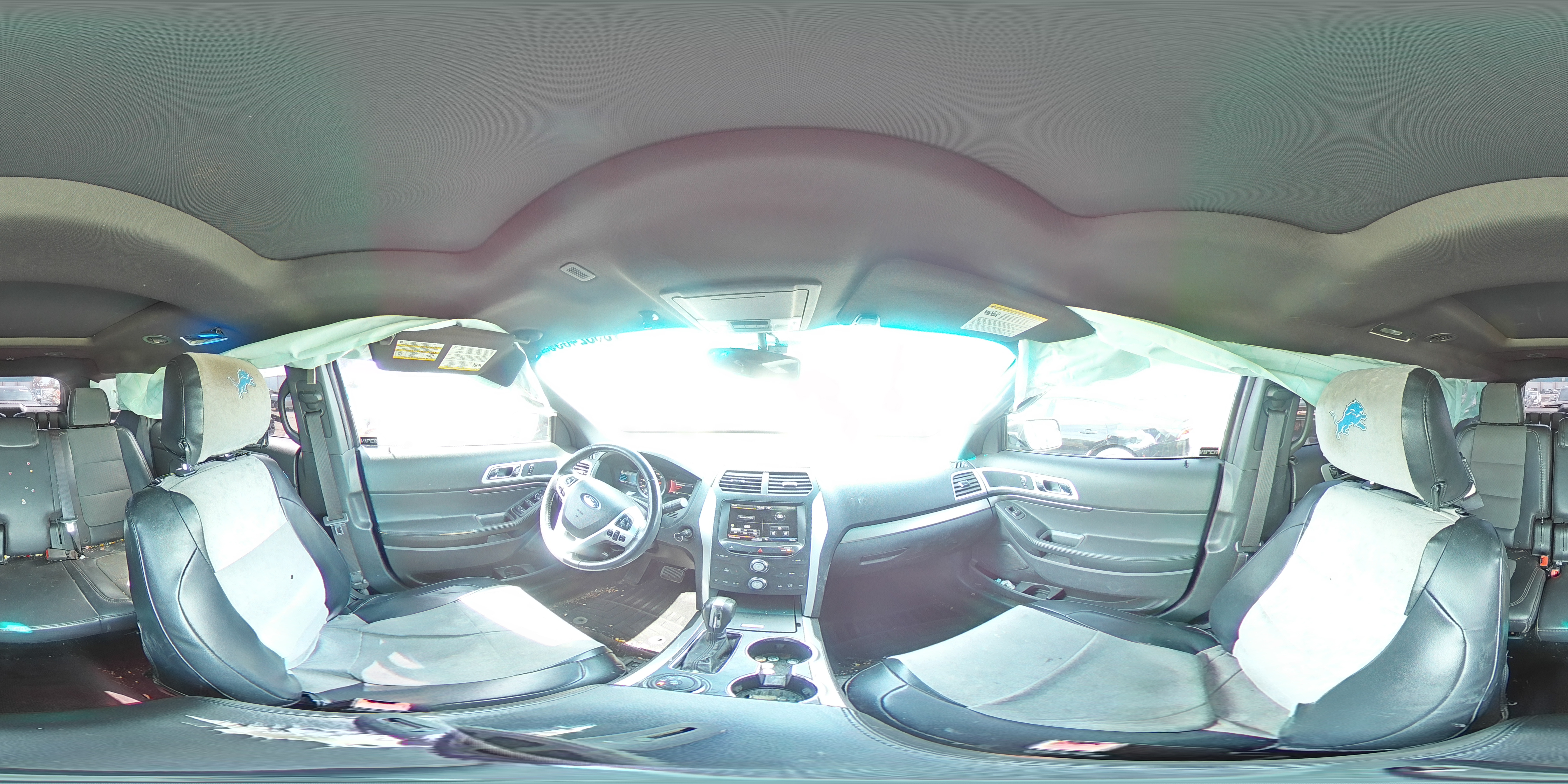 2015 Ford Explorer Xlt Серый vin: 1FM5K8D8XFGC04010