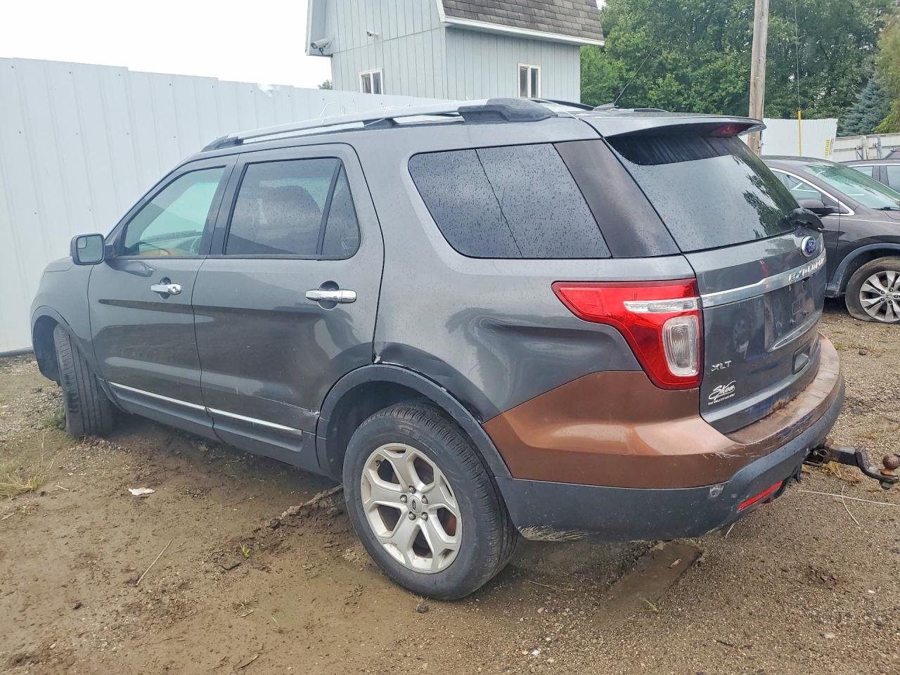 2015 Ford Explorer Xlt Gray vin: 1FM5K8D8XFGC18506