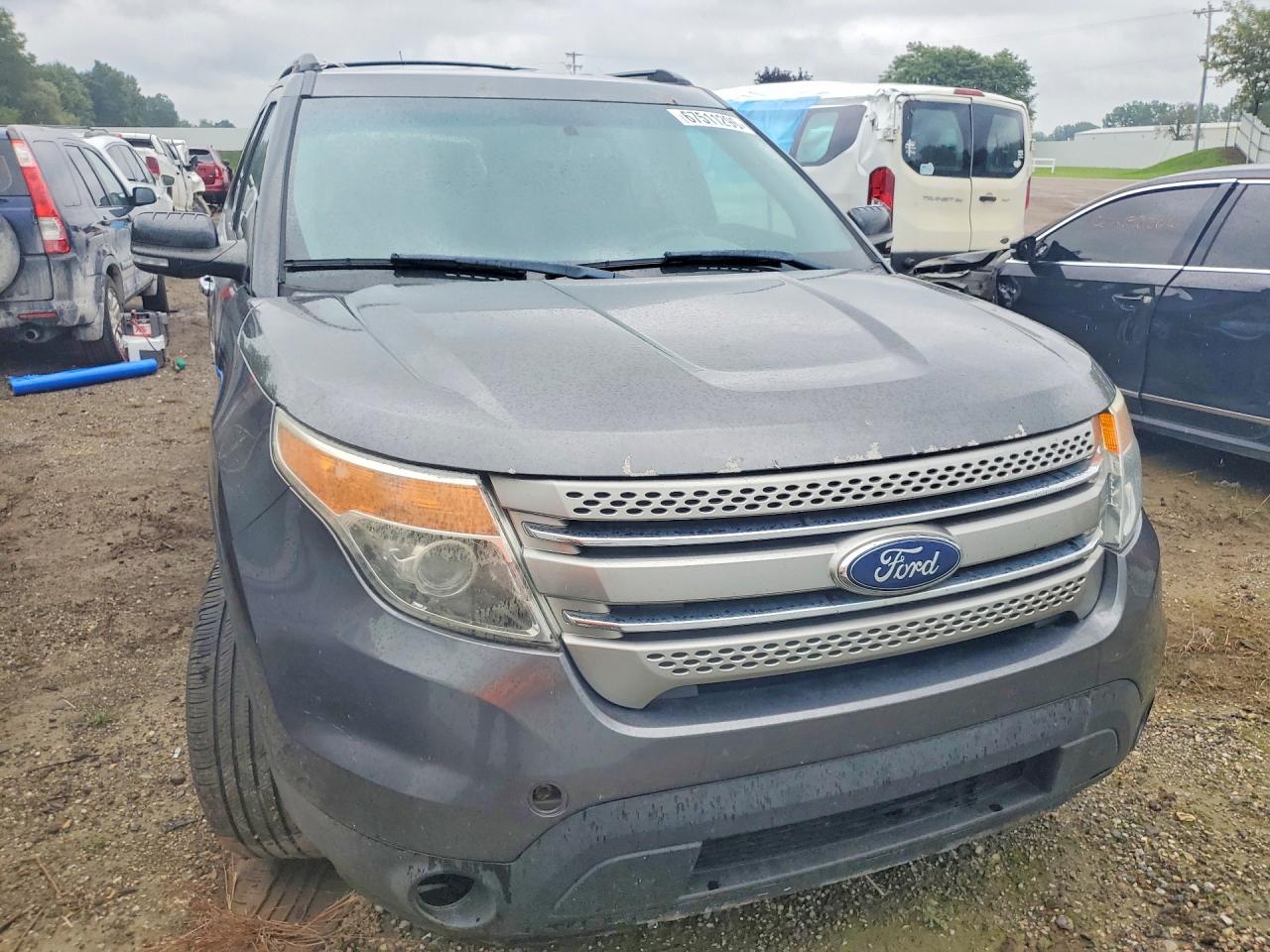 2015 Ford Explorer Xlt Gray vin: 1FM5K8D8XFGC18506