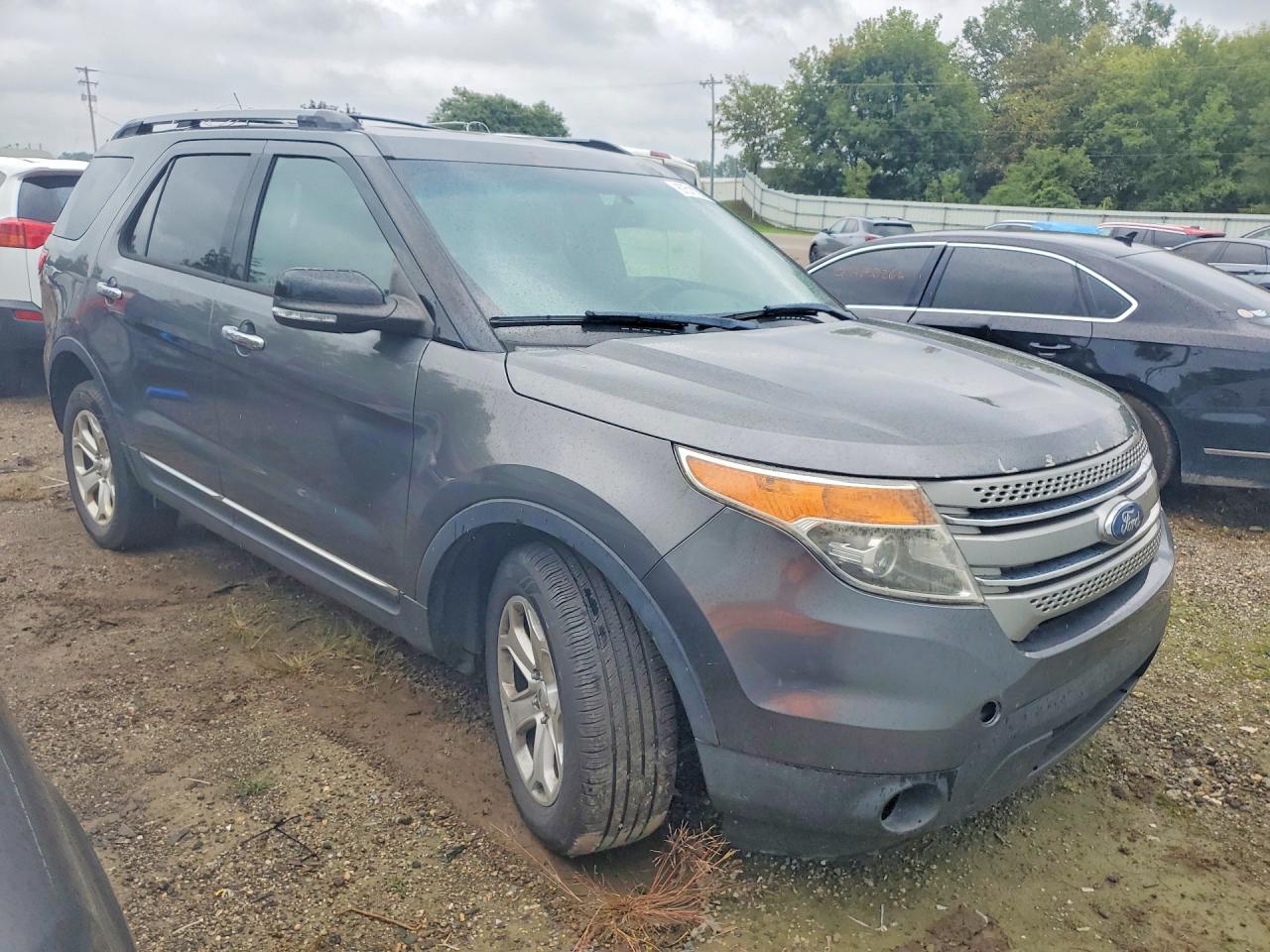 2015 Ford Explorer Xlt Gray vin: 1FM5K8D8XFGC18506