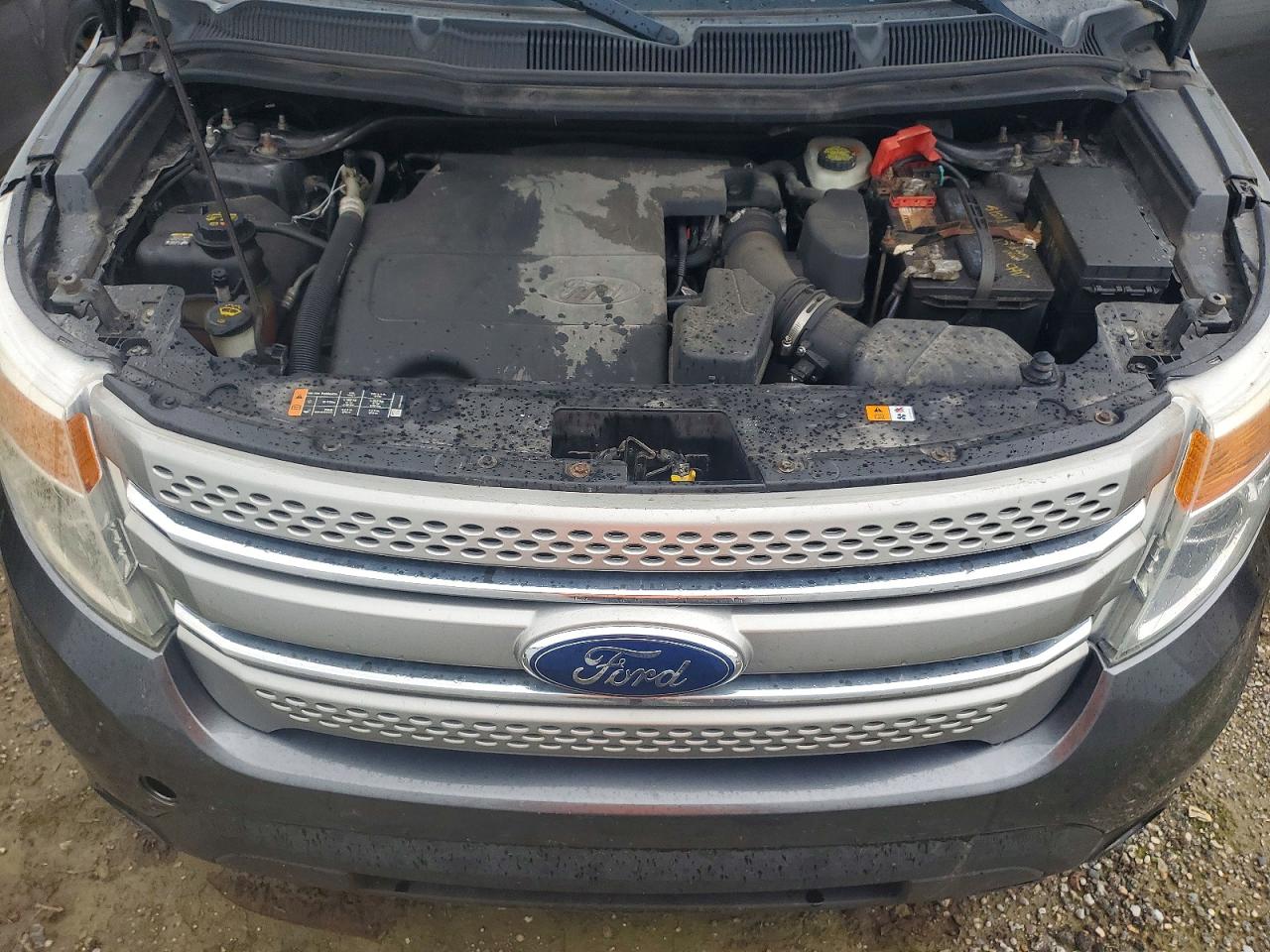 2015 Ford Explorer Xlt Gray vin: 1FM5K8D8XFGC18506