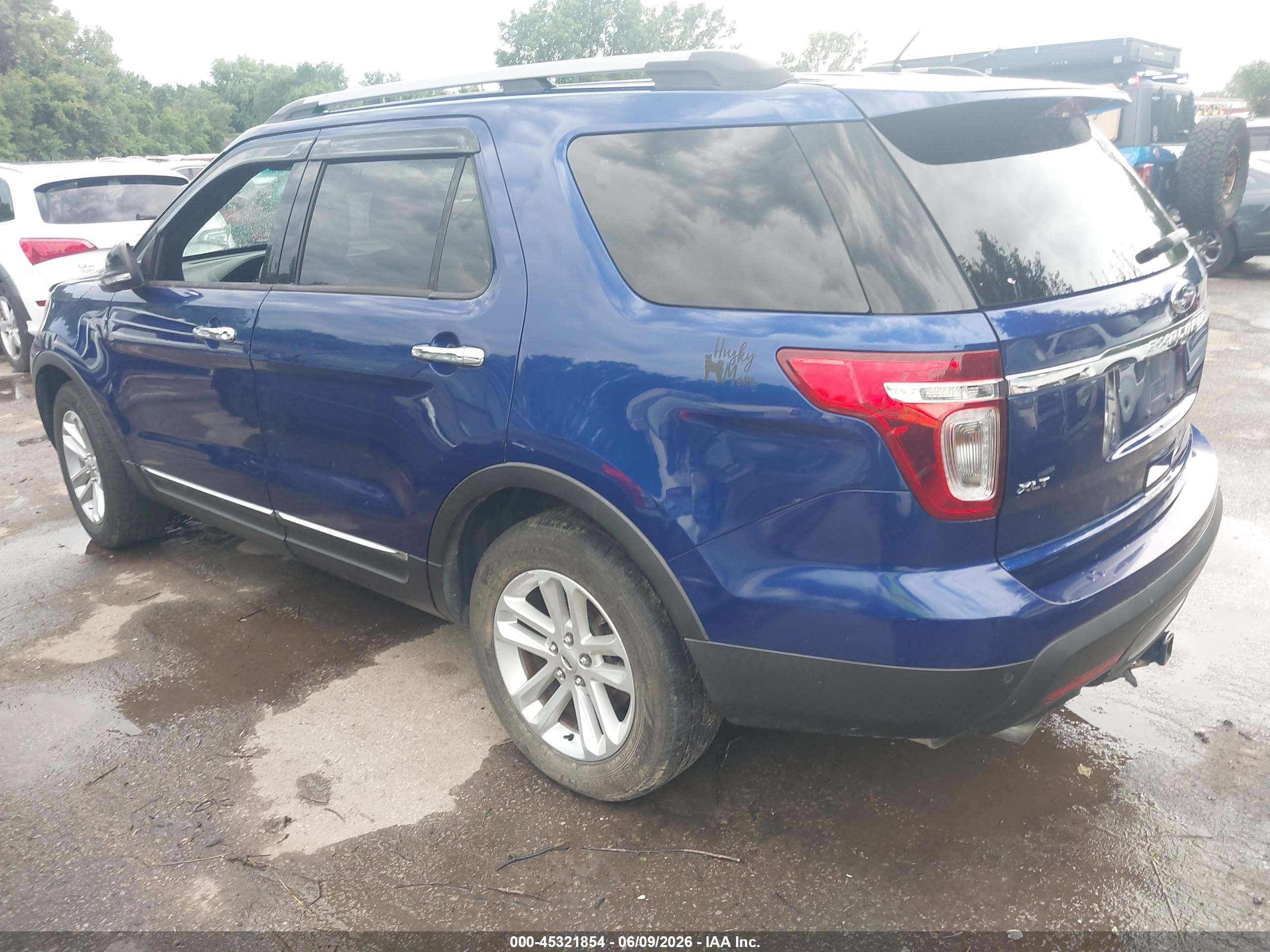 2015 Ford Explorer Xlt Синий vin: 1FM5K8D8XFGC23530