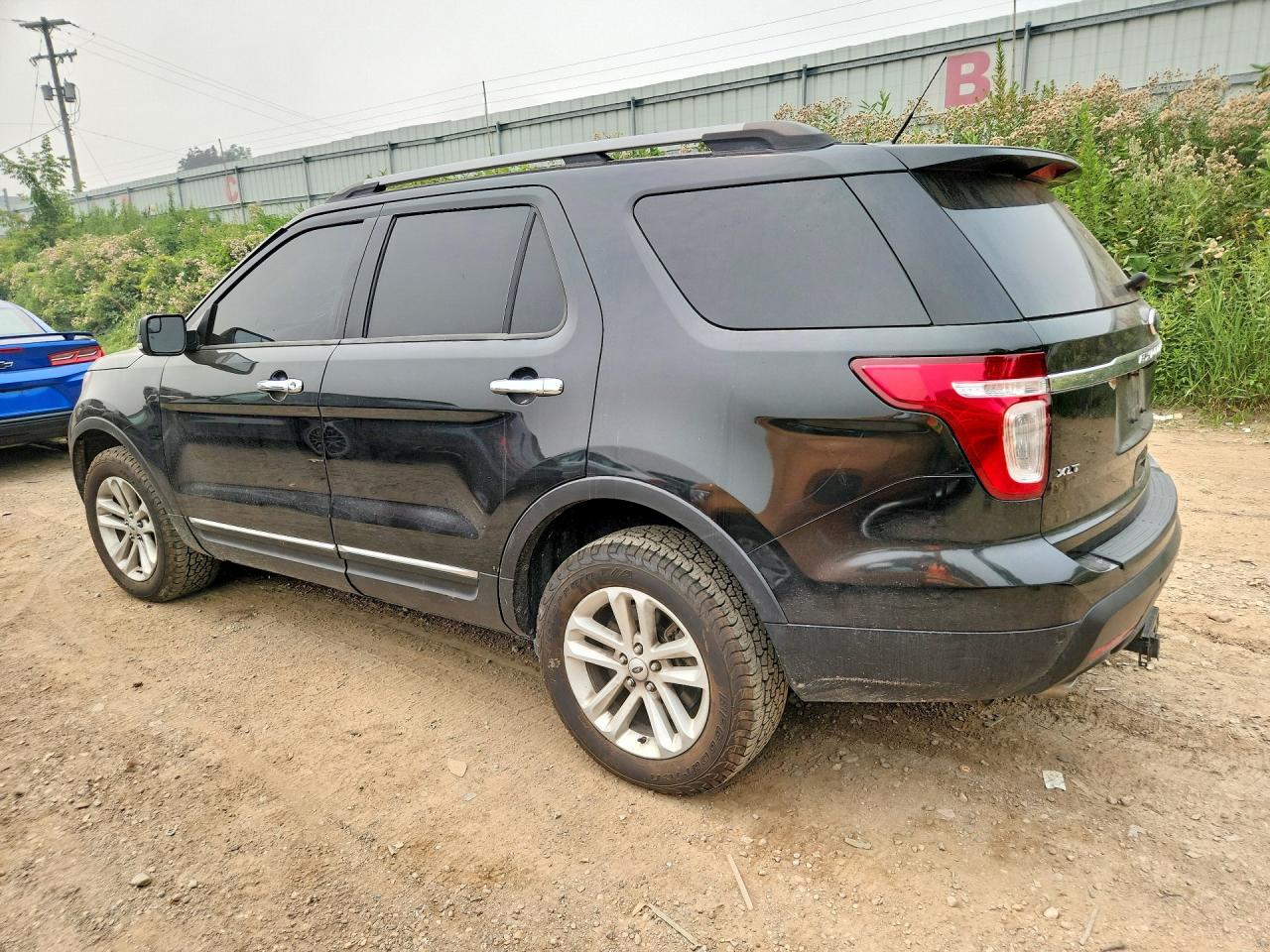 2015 Ford Explorer Xlt Black vin: 1FM5K8D8XFGC32485