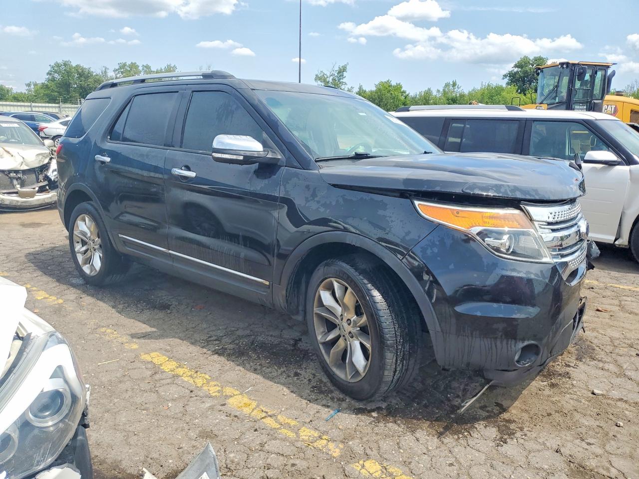 2015 Ford Explorer Xlt Черный vin: 1FM5K8D8XFGC36696