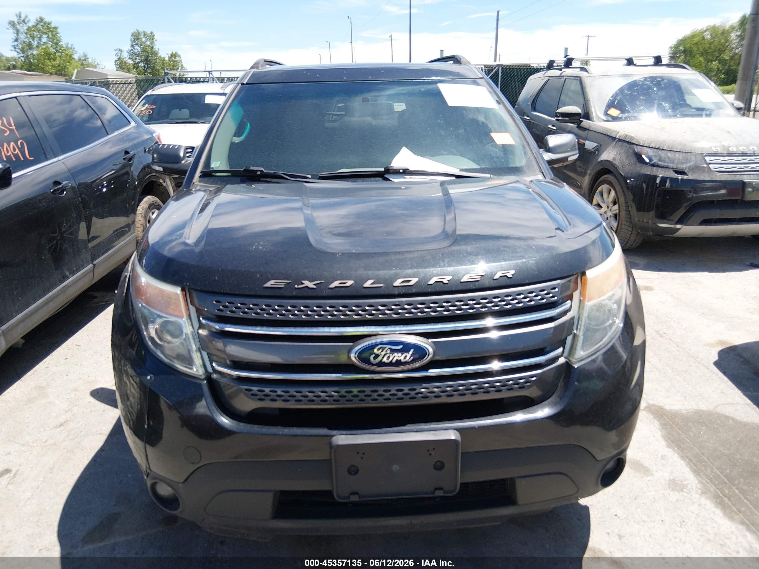 2015 Ford Explorer Xlt Black vin: 1FM5K8D8XFGC47763
