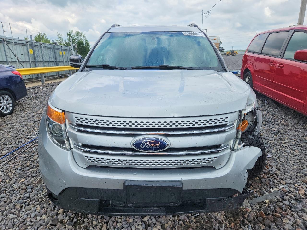 2015 Ford Explorer Xlt Silver vin: 1FM5K8D8XFGC59993