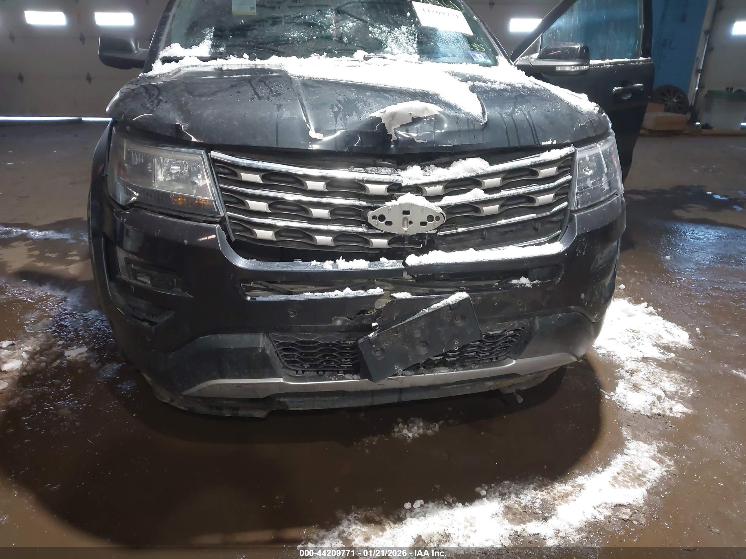 2017 Ford Explorer Xlt Black vin: 1FM5K8D8XHGC16614