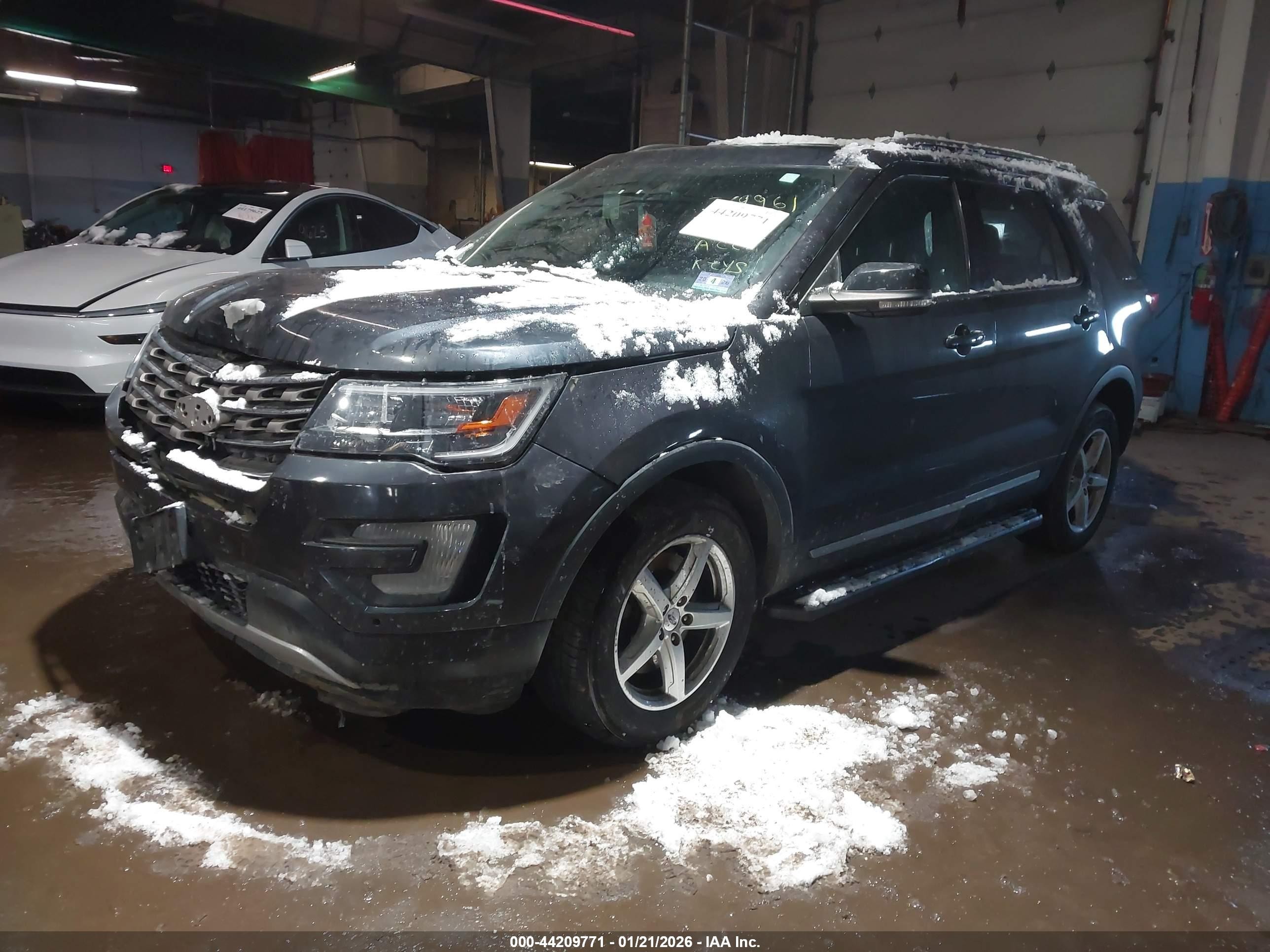 2017 Ford Explorer Xlt Black vin: 1FM5K8D8XHGC16614