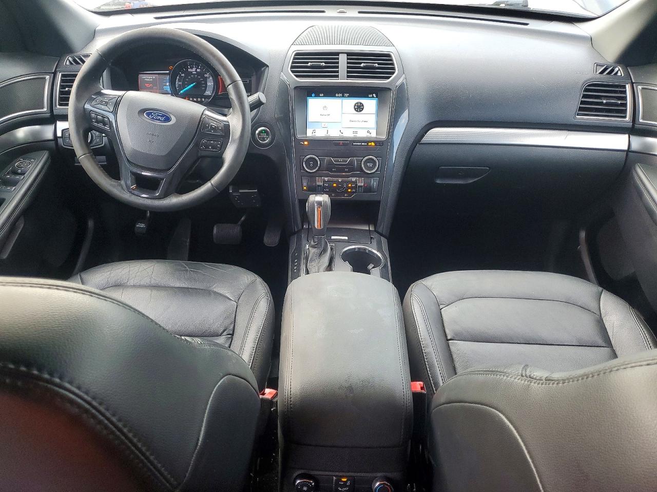 2018 Ford Explorer Xlt Black vin: 1FM5K8D8XJGC83736