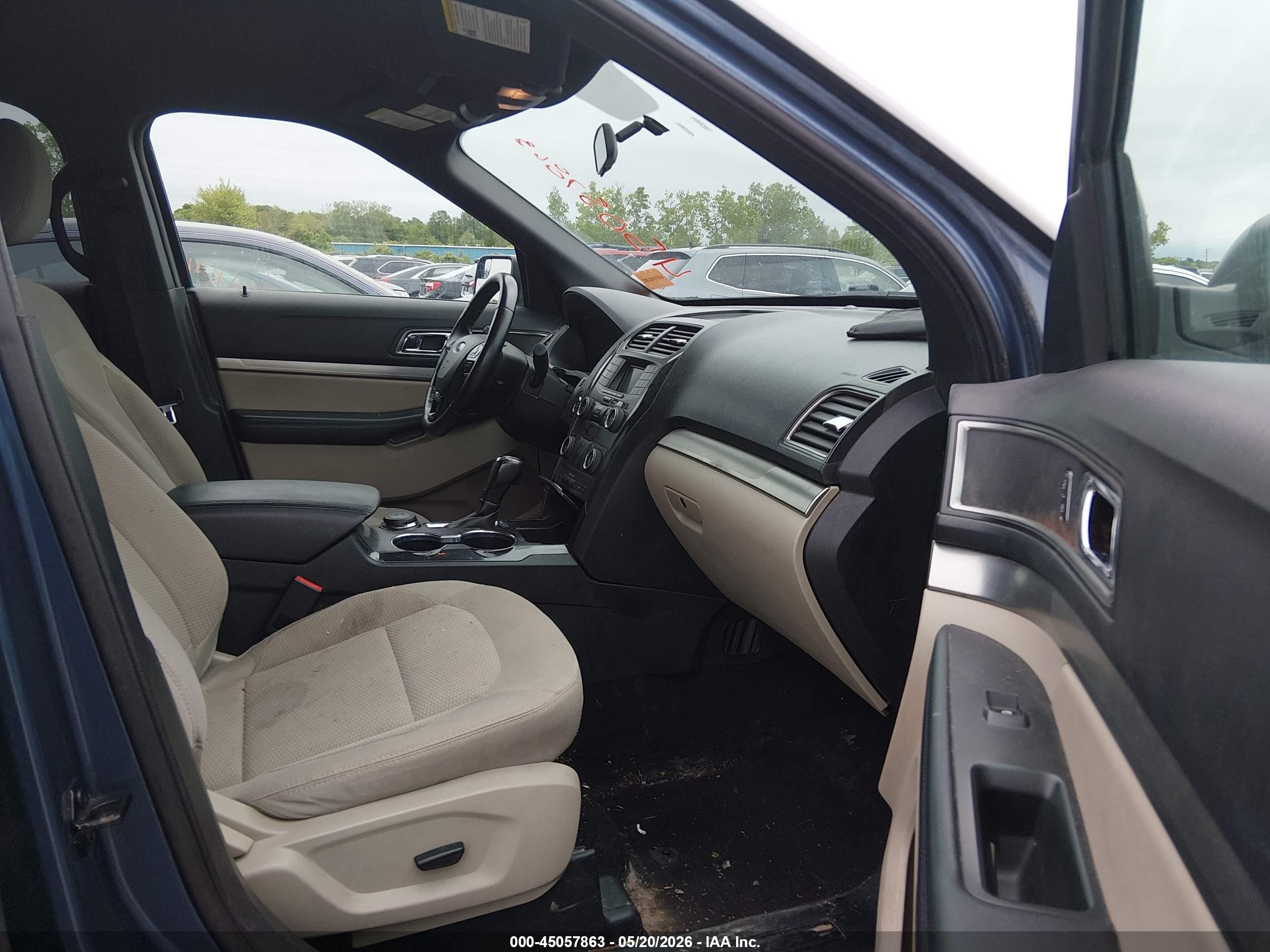 2019 Ford Explorer Xlt Blue vin: 1FM5K8D8XKGA16338