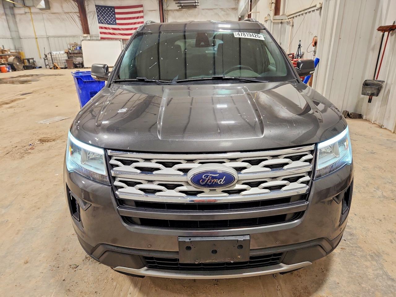 2019 Ford Explorer Xlt Gray vin: 1FM5K8D8XKGA50747
