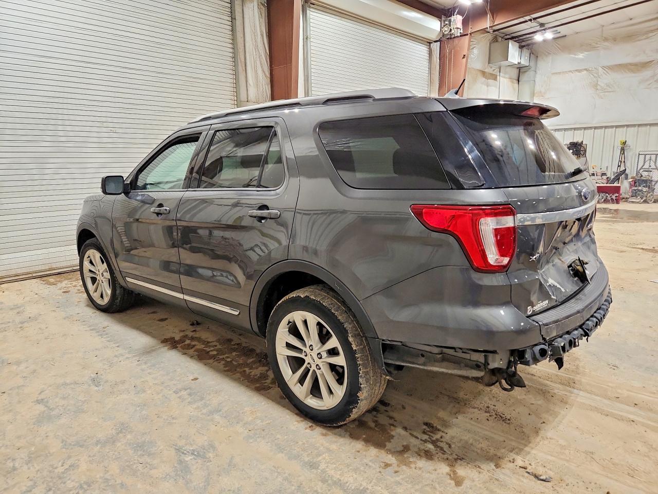2019 Ford Explorer Xlt Gray vin: 1FM5K8D8XKGA50747
