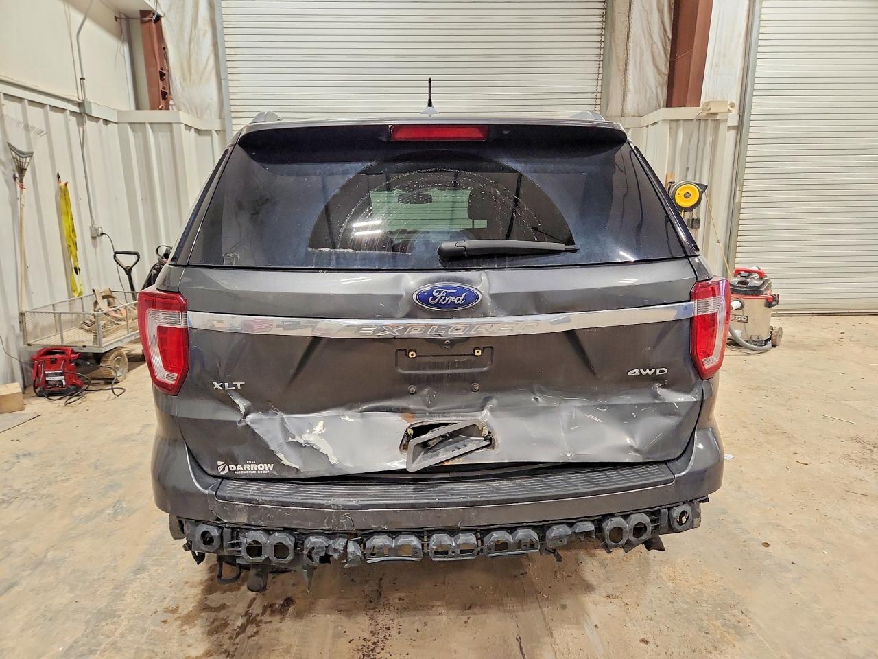 2019 Ford Explorer Xlt Gray vin: 1FM5K8D8XKGA50747