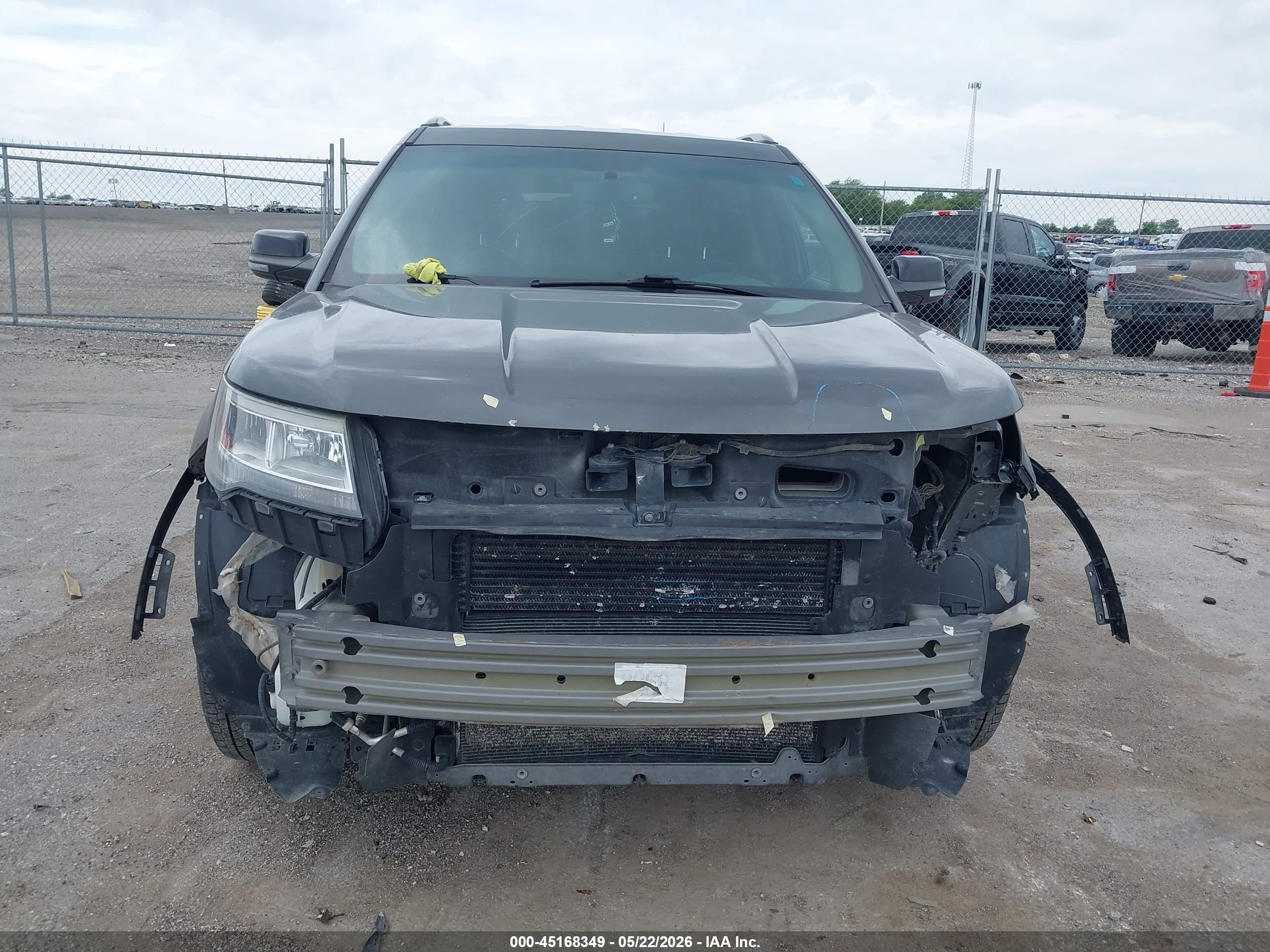 2016 Ford Explorer Xlt Gray vin: 1FM5K8DH1GGC34174