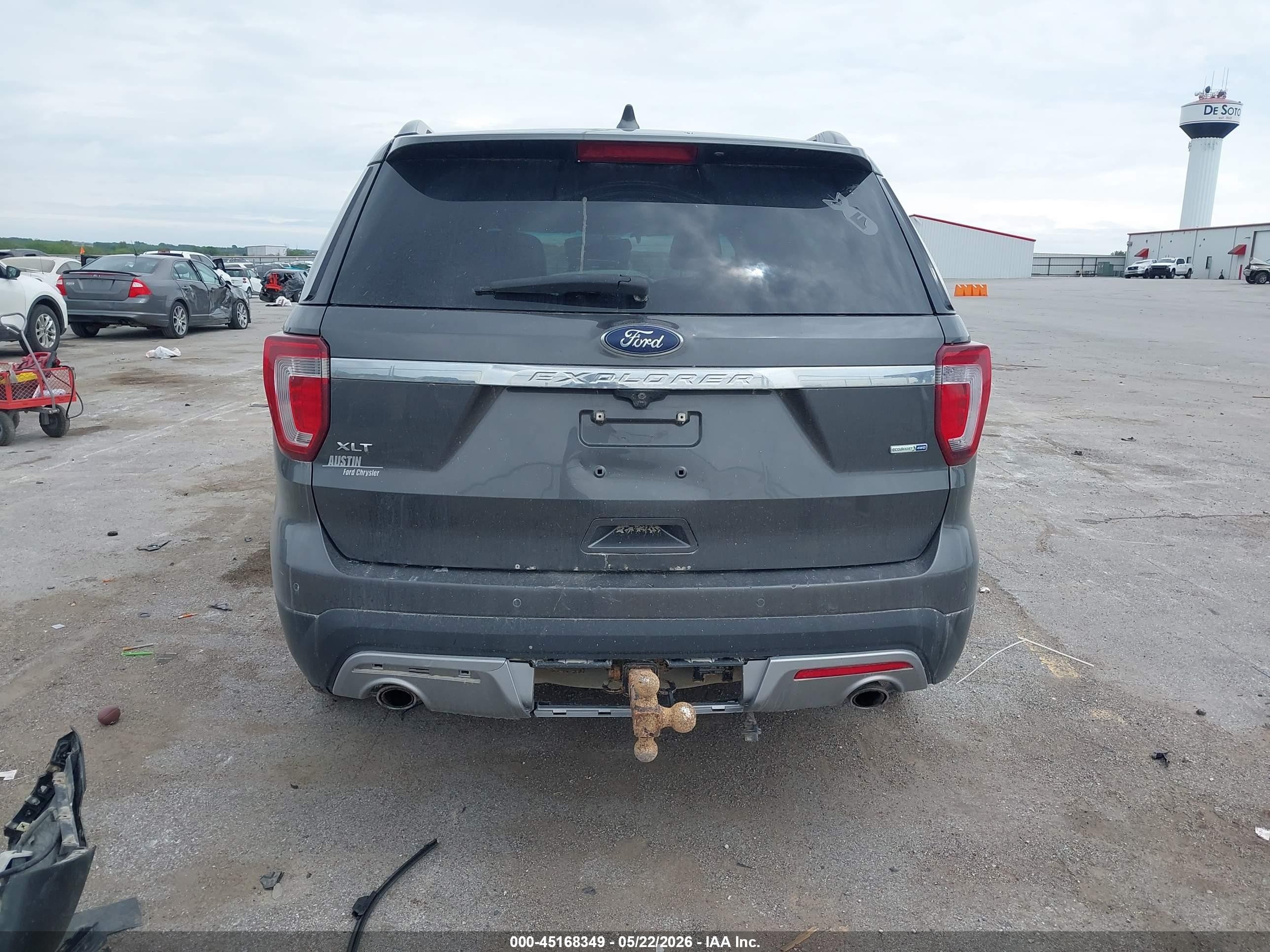 2016 Ford Explorer Xlt Gray vin: 1FM5K8DH1GGC34174