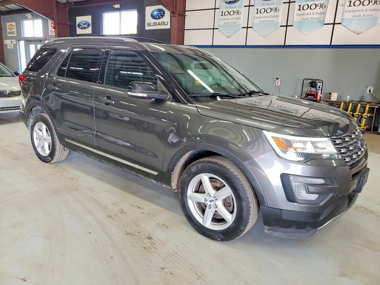 2017 Ford Explorer Xlt Gray vin: 1FM5K8DH2HGA83251