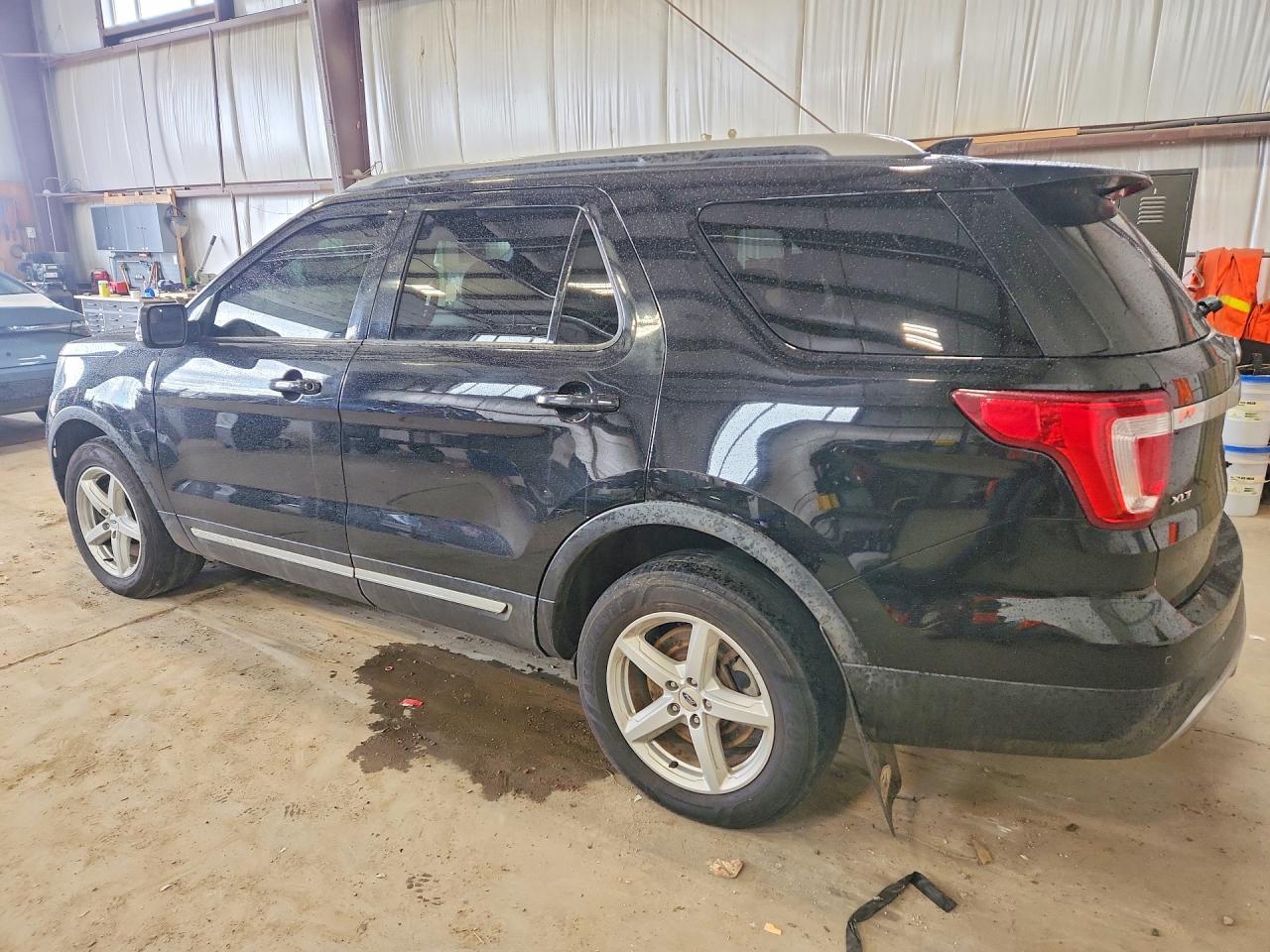 2017 Ford Explorer Xlt Black vin: 1FM5K8DH2HGD71738