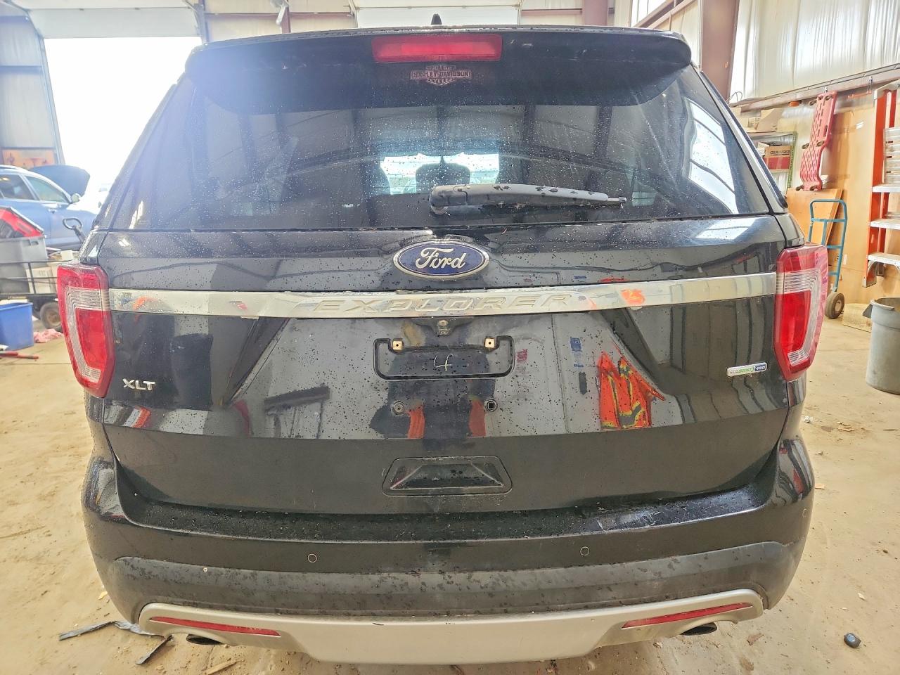 2017 Ford Explorer Xlt Black vin: 1FM5K8DH2HGD71738
